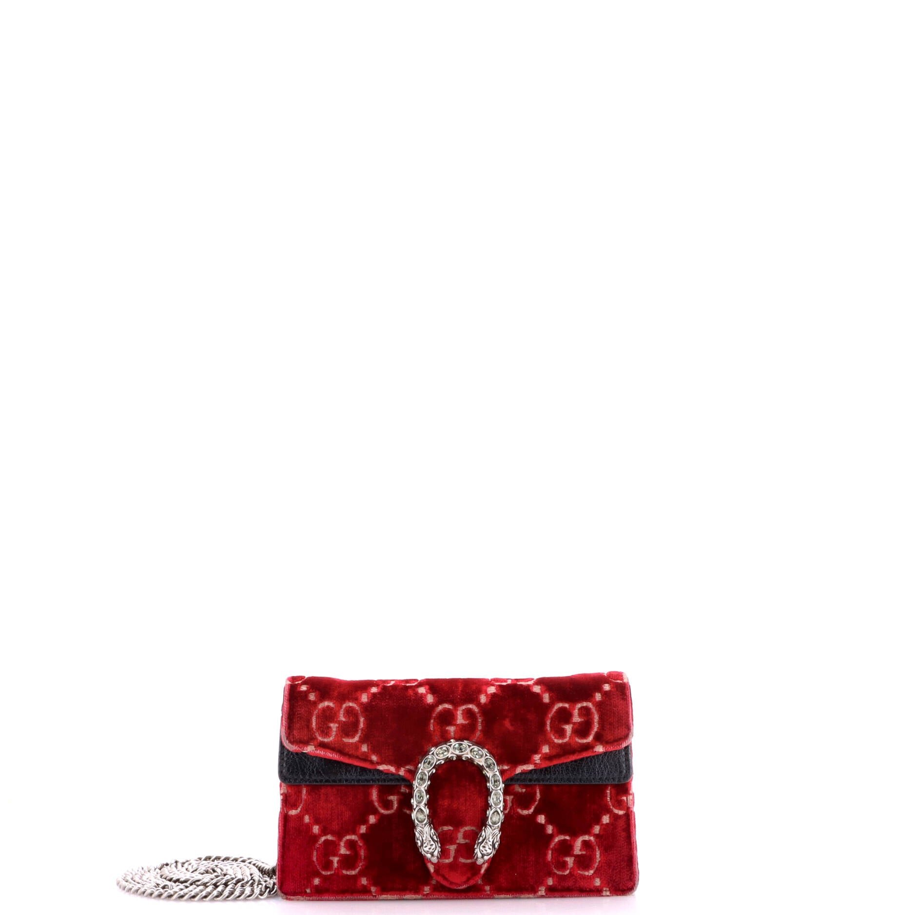 Dionysus Bag GG Velvet Super Mini