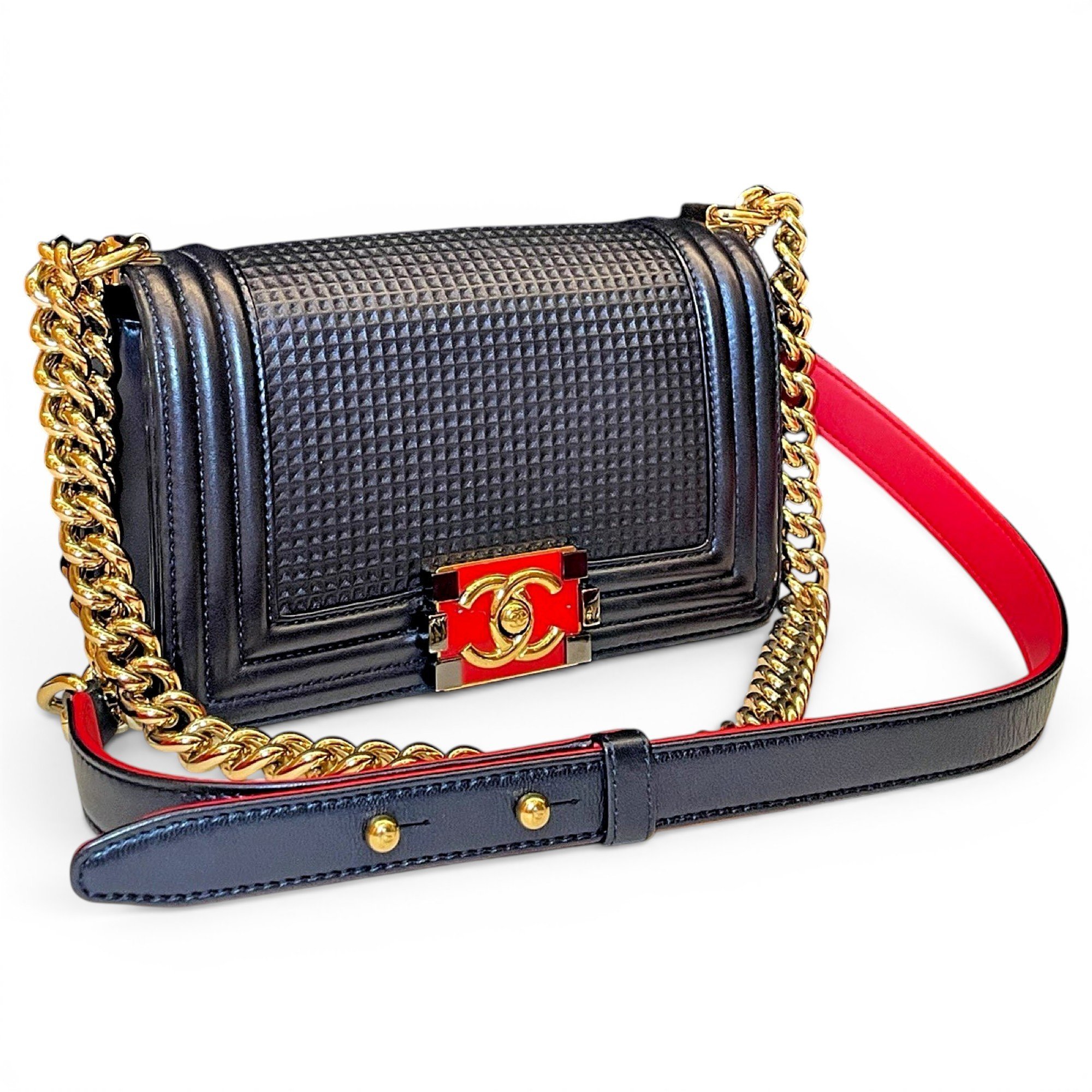 Boy leather handbag