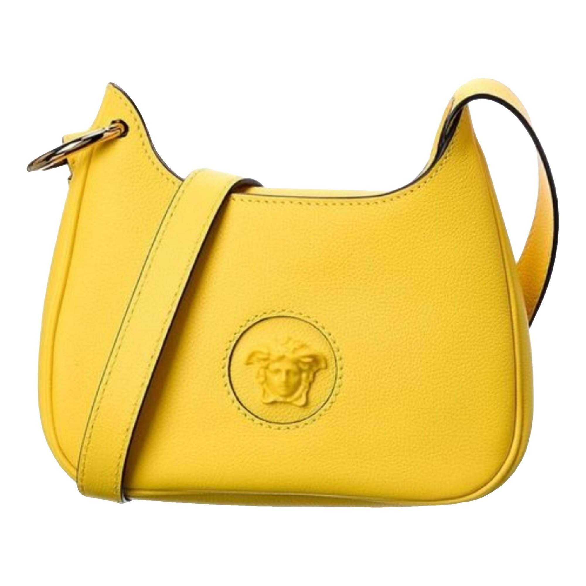 Versace La Medusa leather crossbody bag