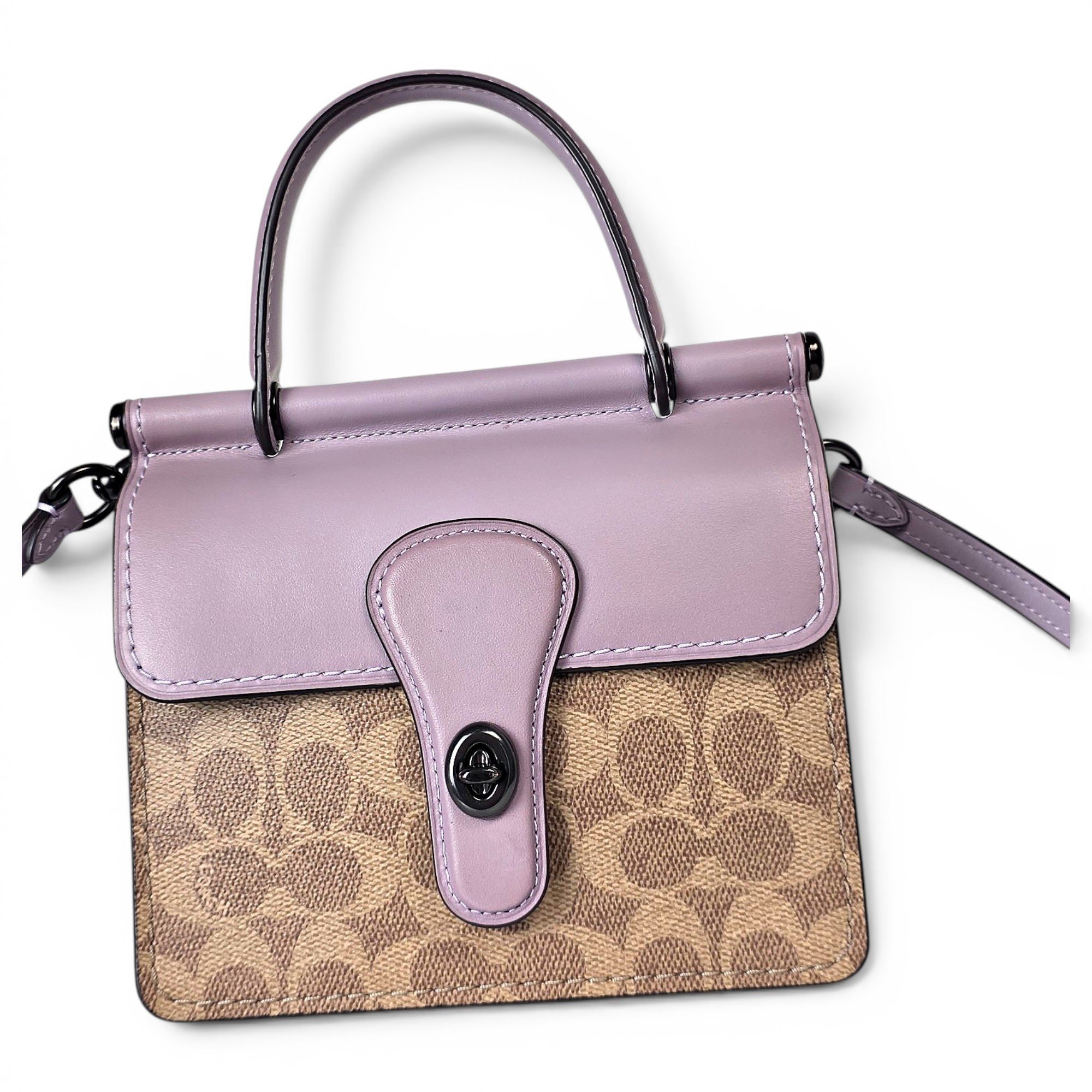 Leather satchel
