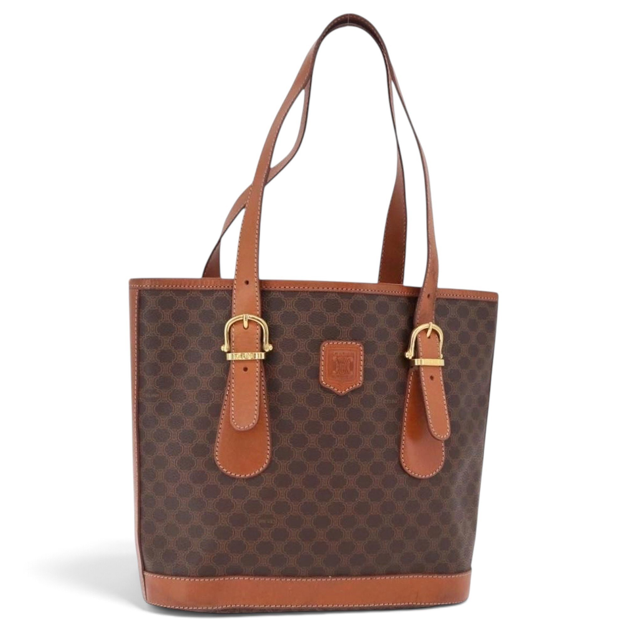 Leather tote