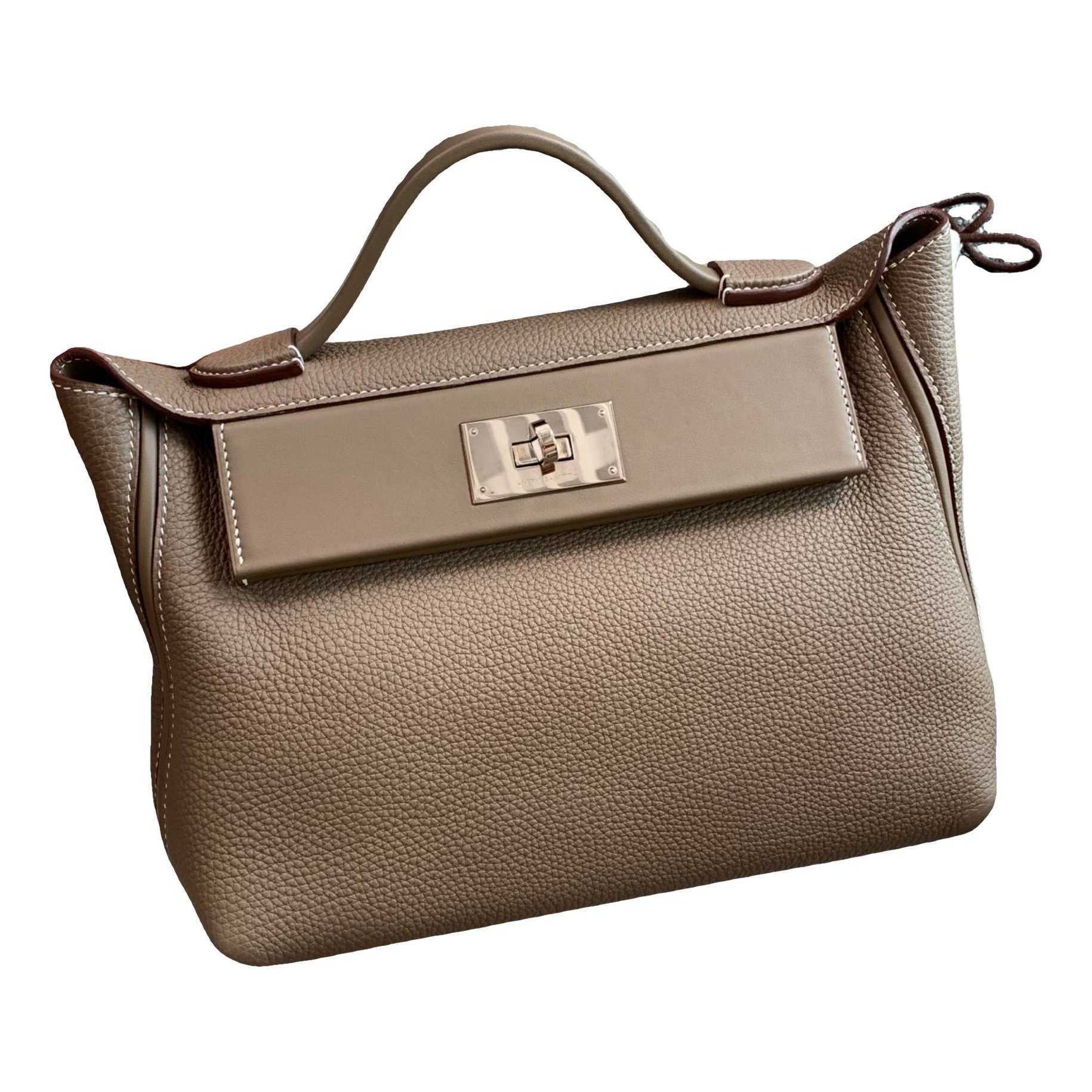 24/24 leather handbag