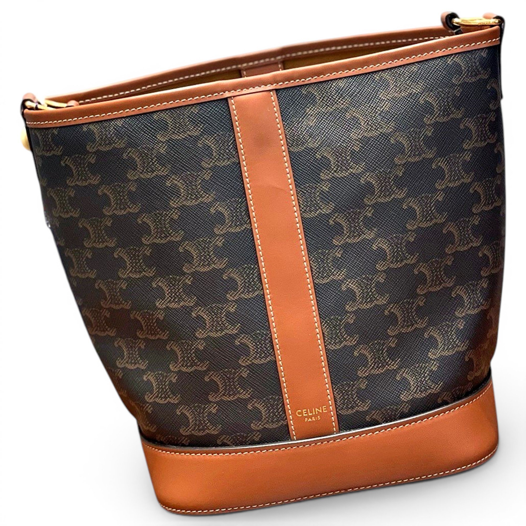 SAC SEAU leather handbag