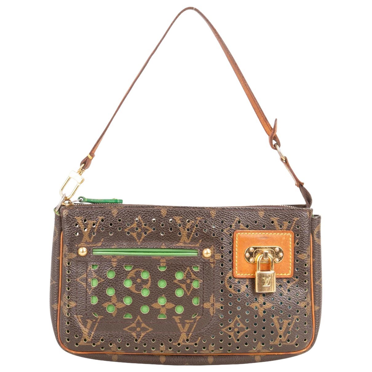 Pochette Accessoire leather handbag