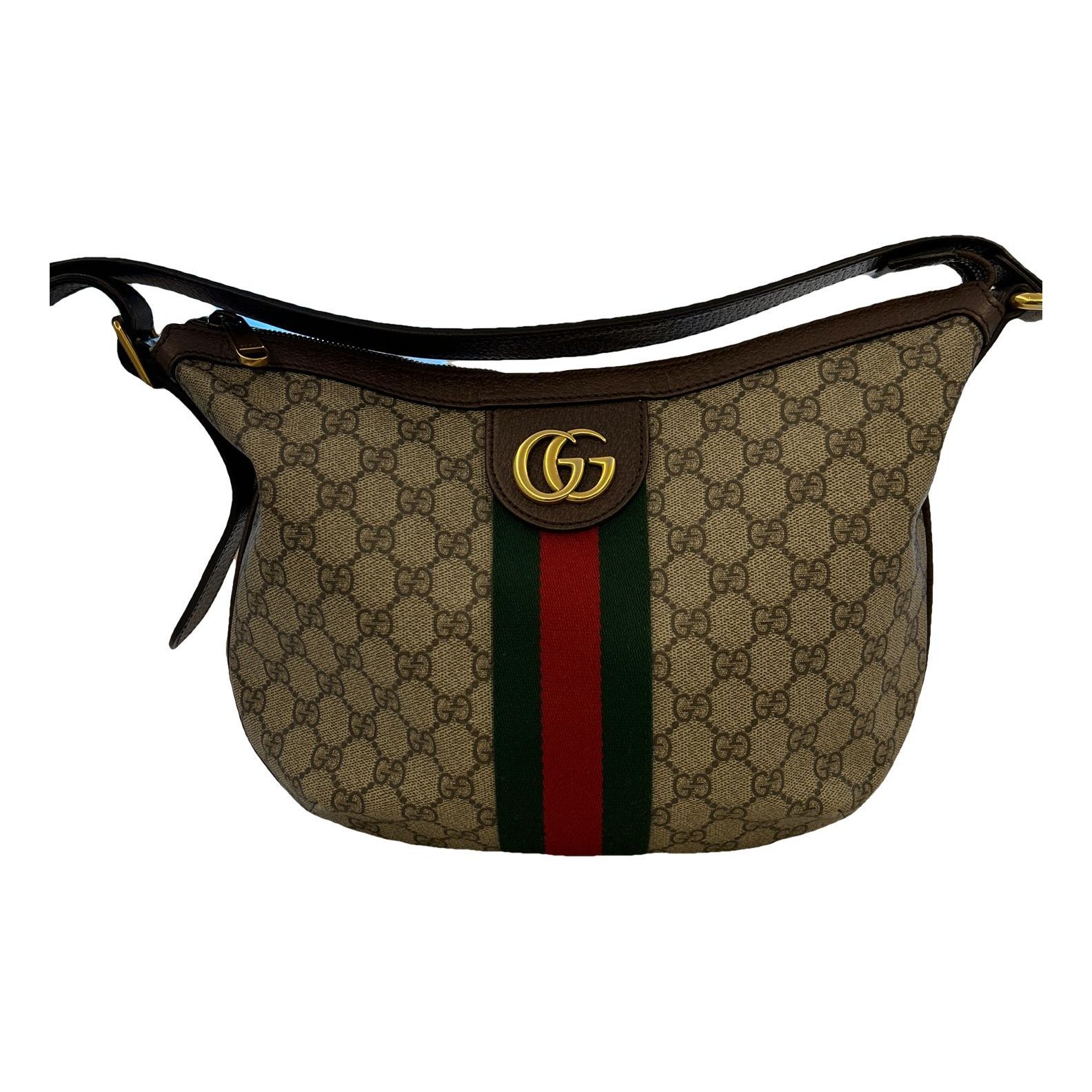 Ophidia Hobo leather handbag