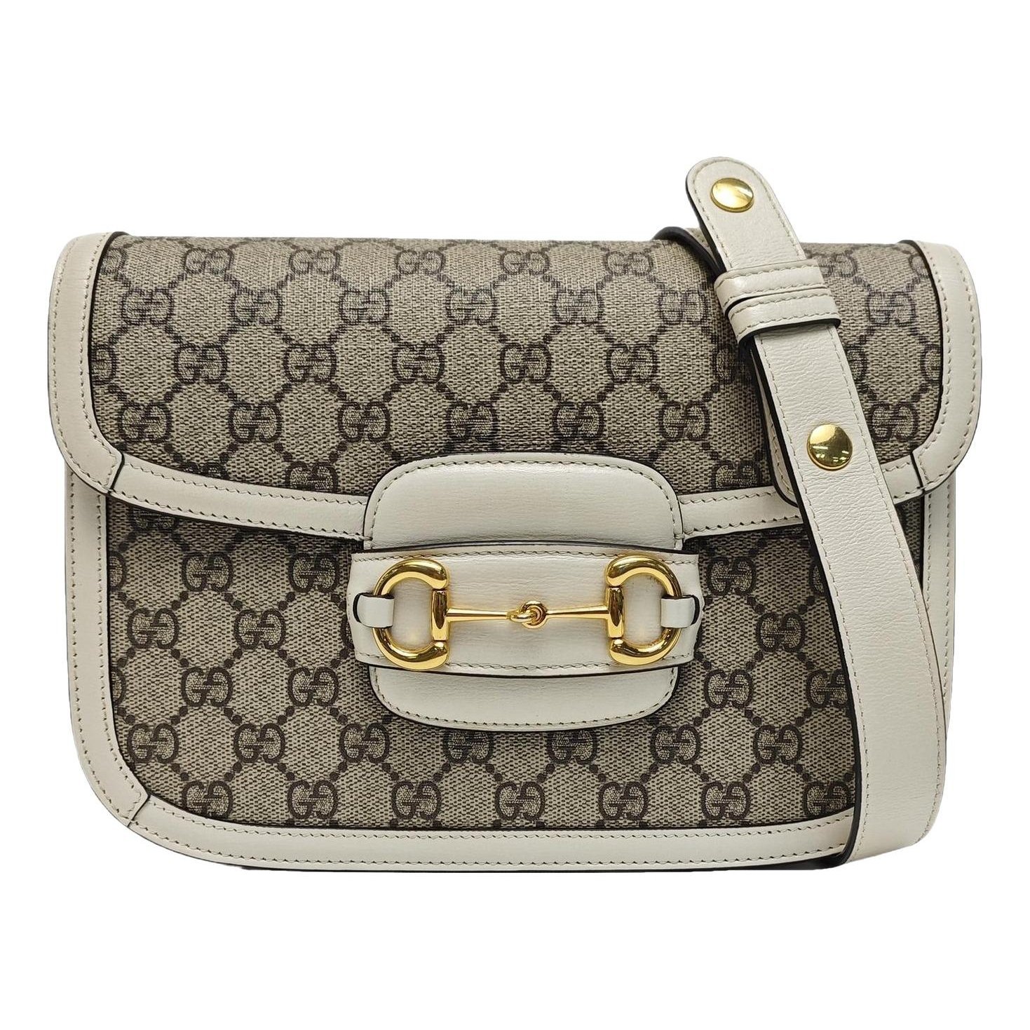 Handle Horsebit 1955 leather handbag