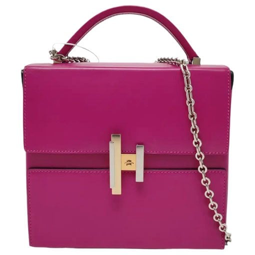 Cinhetic leather handbag