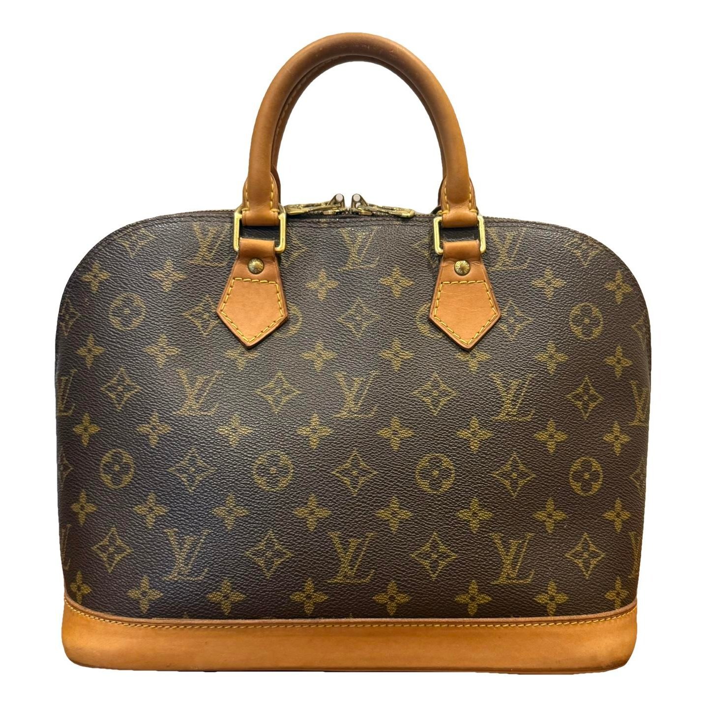 Alma leather handbag