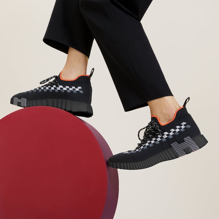 Multicolore Noir Flex Slip-on Sneaker
