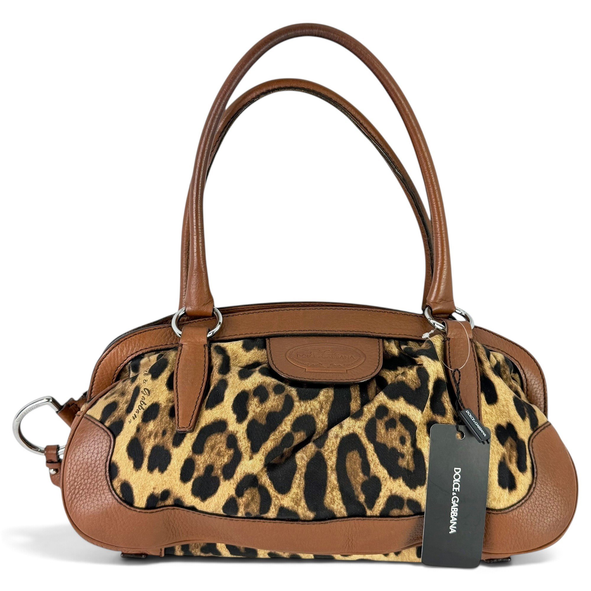 Leather satchel