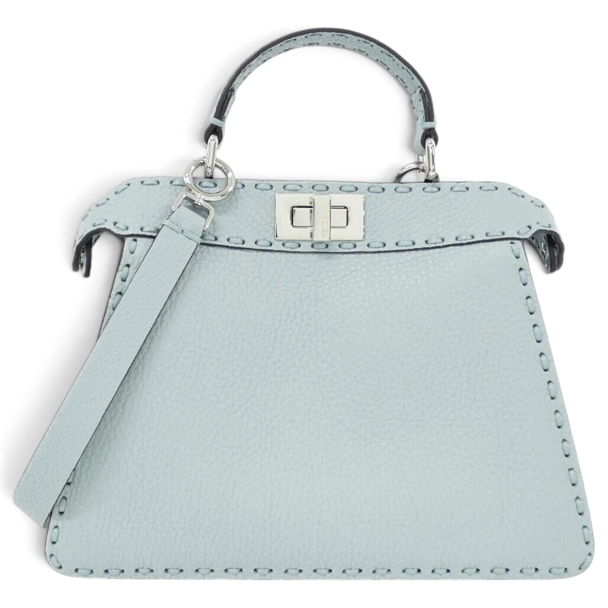 Peekaboo leather handbag