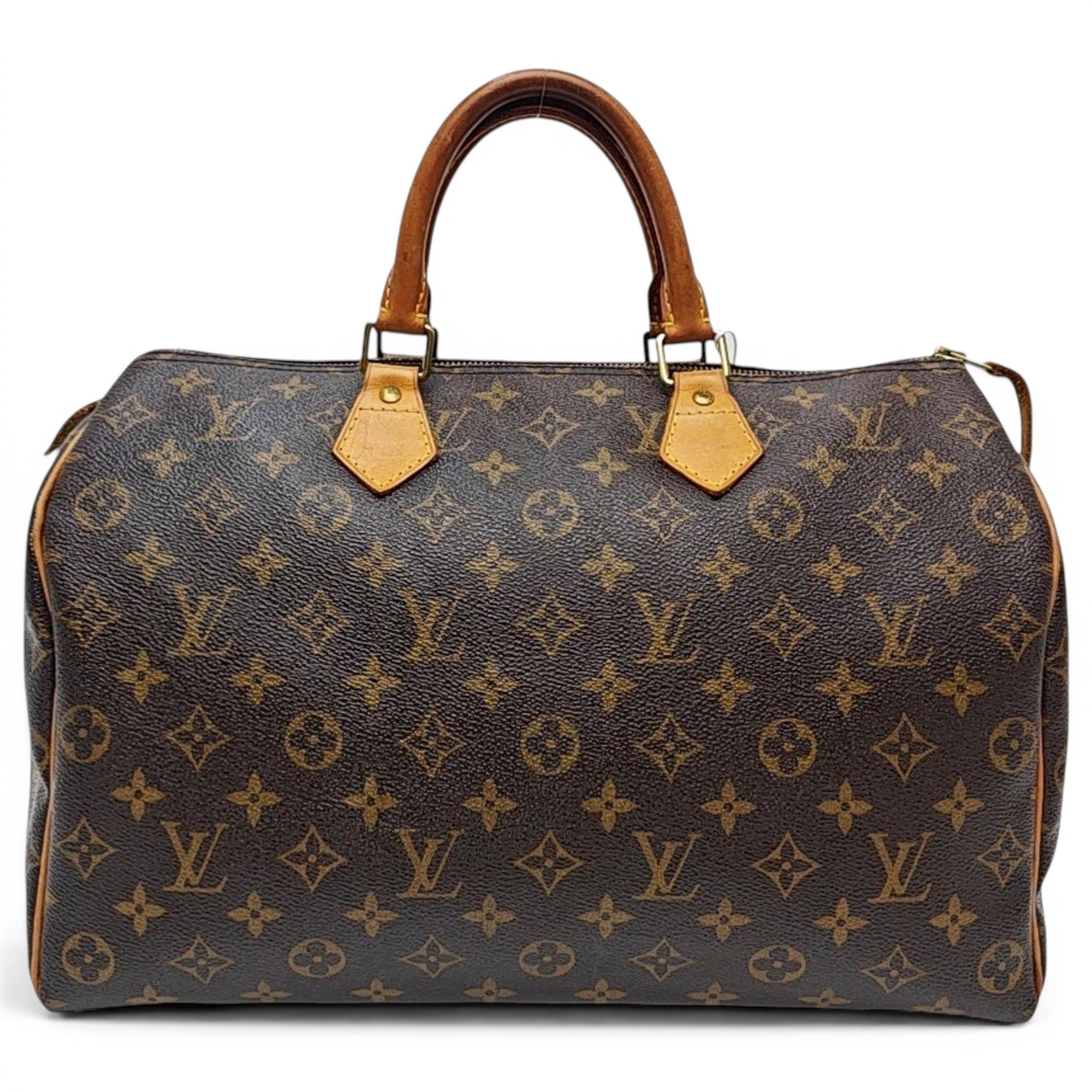 Nano Speedy / Mini HL leather handbag