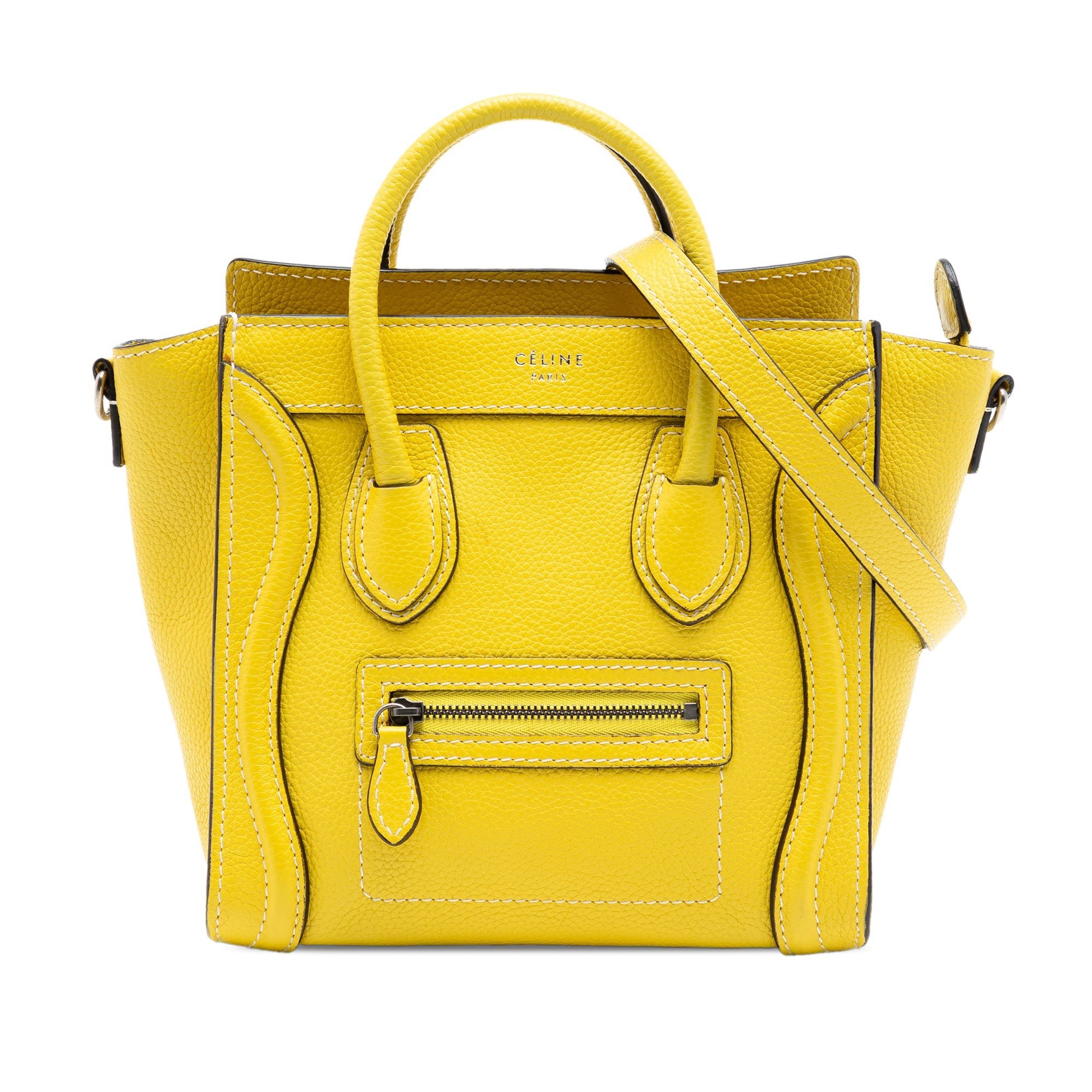 Leather tote