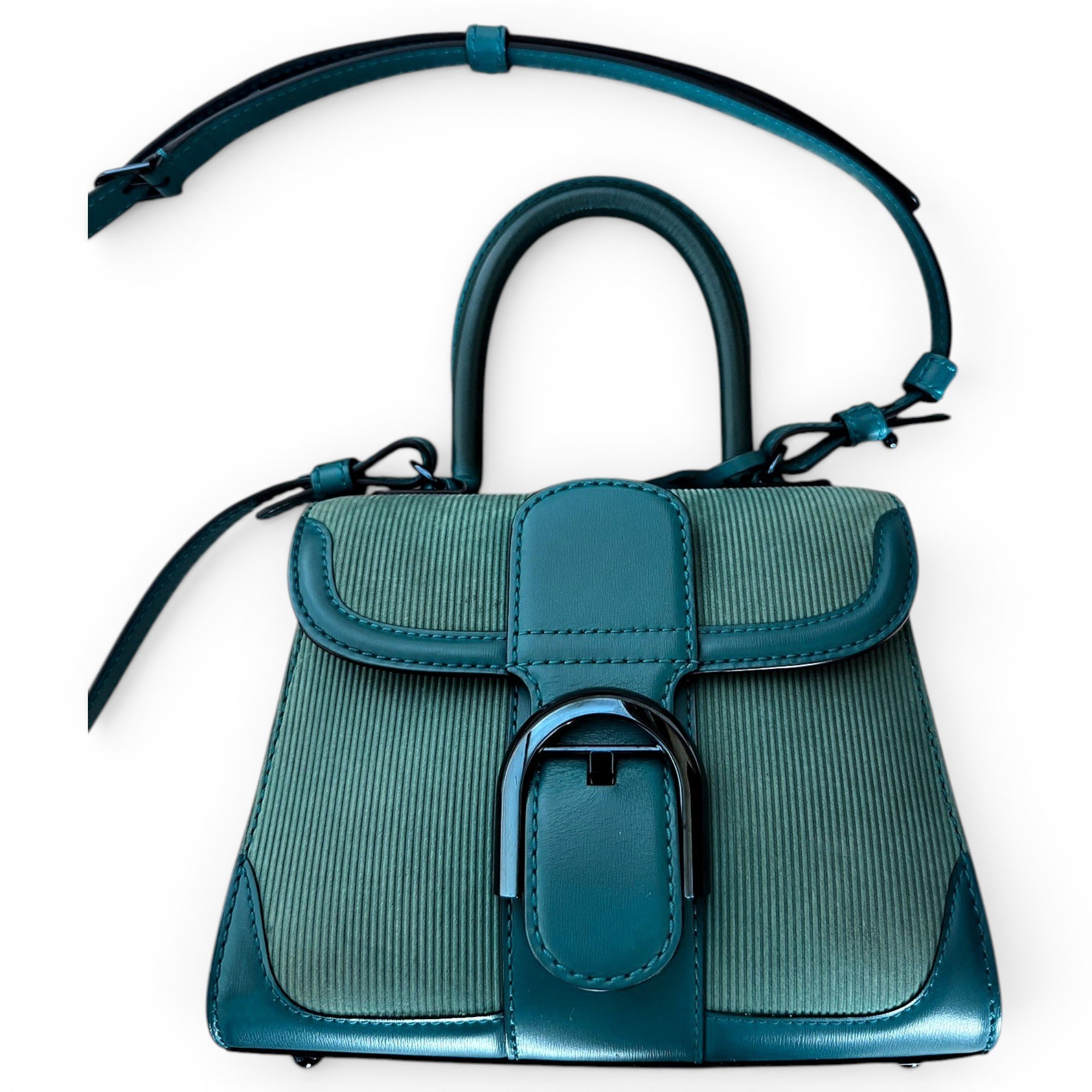 Brillant leather handbag