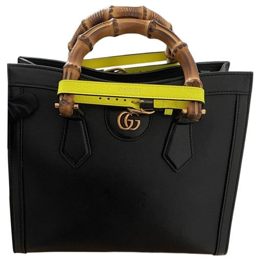 Diana Bamboo leather tote