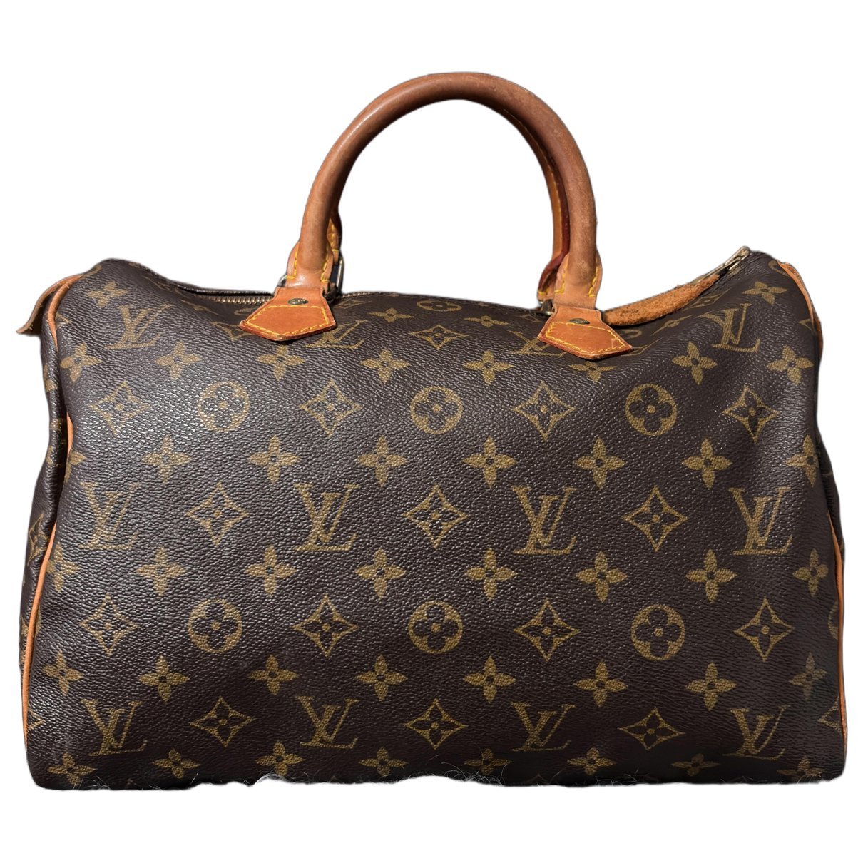 Speedy leather handbag