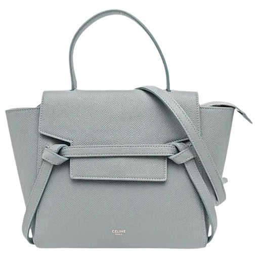 Belt leather handbag