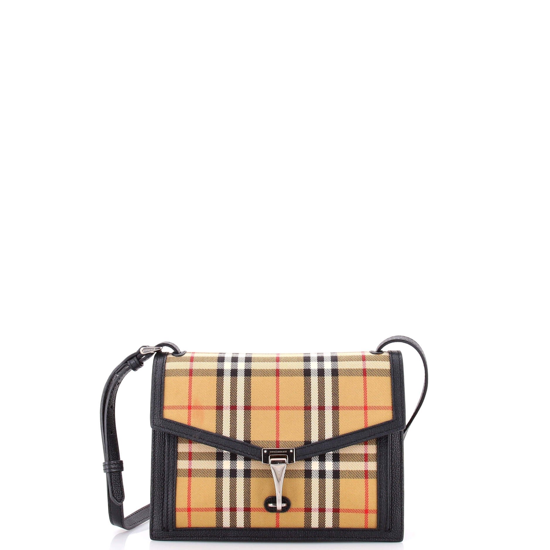 Macken Crossbody Bag Vintage Check Canvas Small