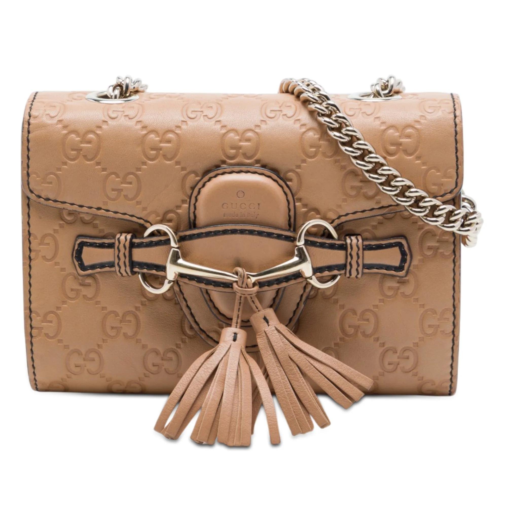 Emily leather crossbody bag