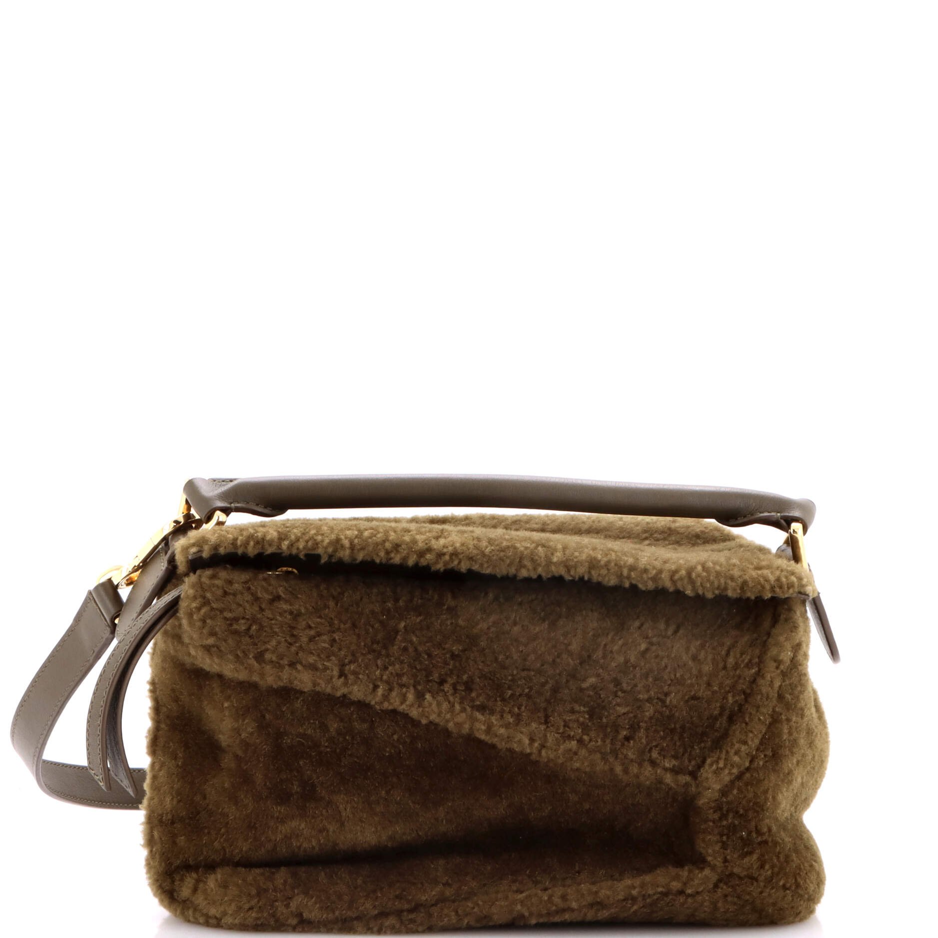 Loewe Puzzle Bag Shearling Small