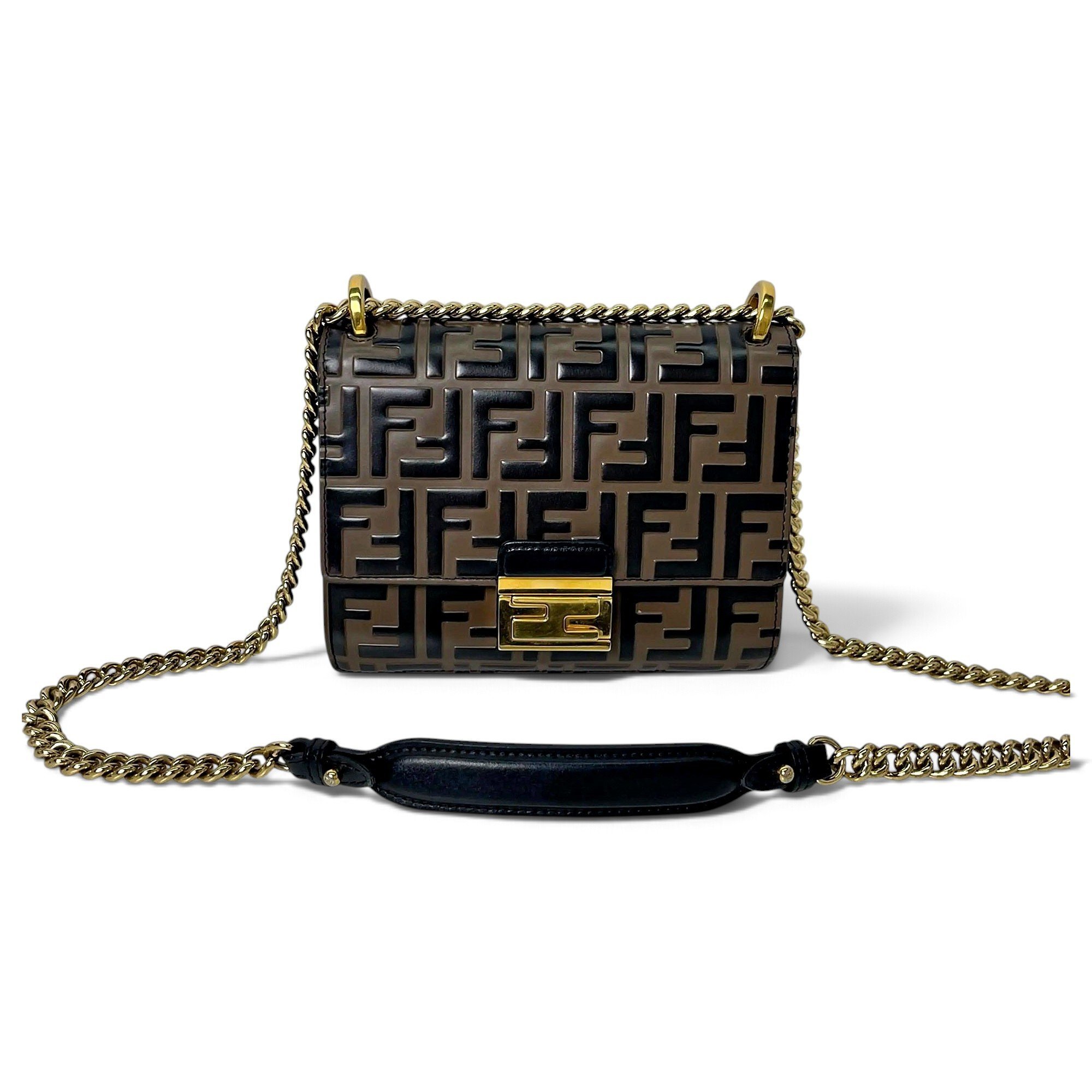 Kan U leather handbag