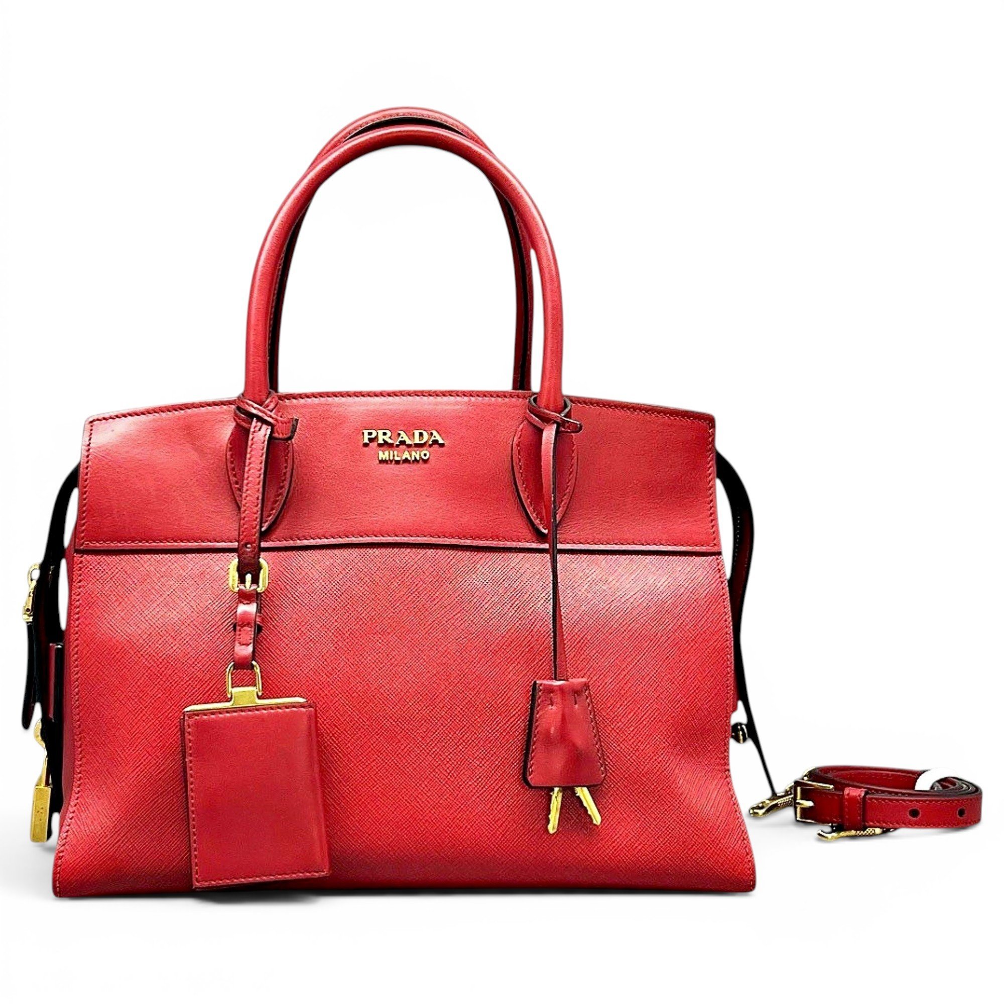 Galleria leather handbag