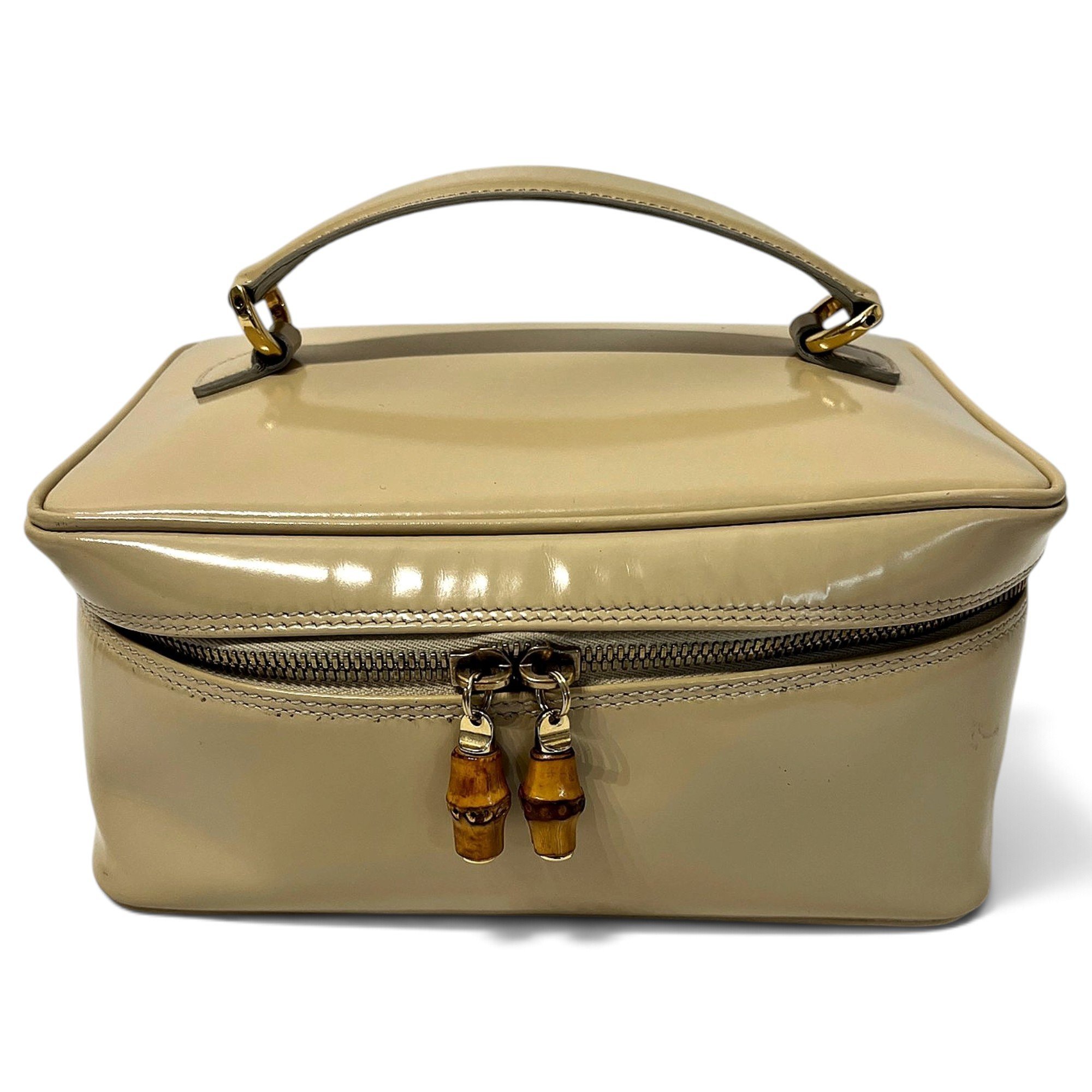 Gucci Patent leather vanity case