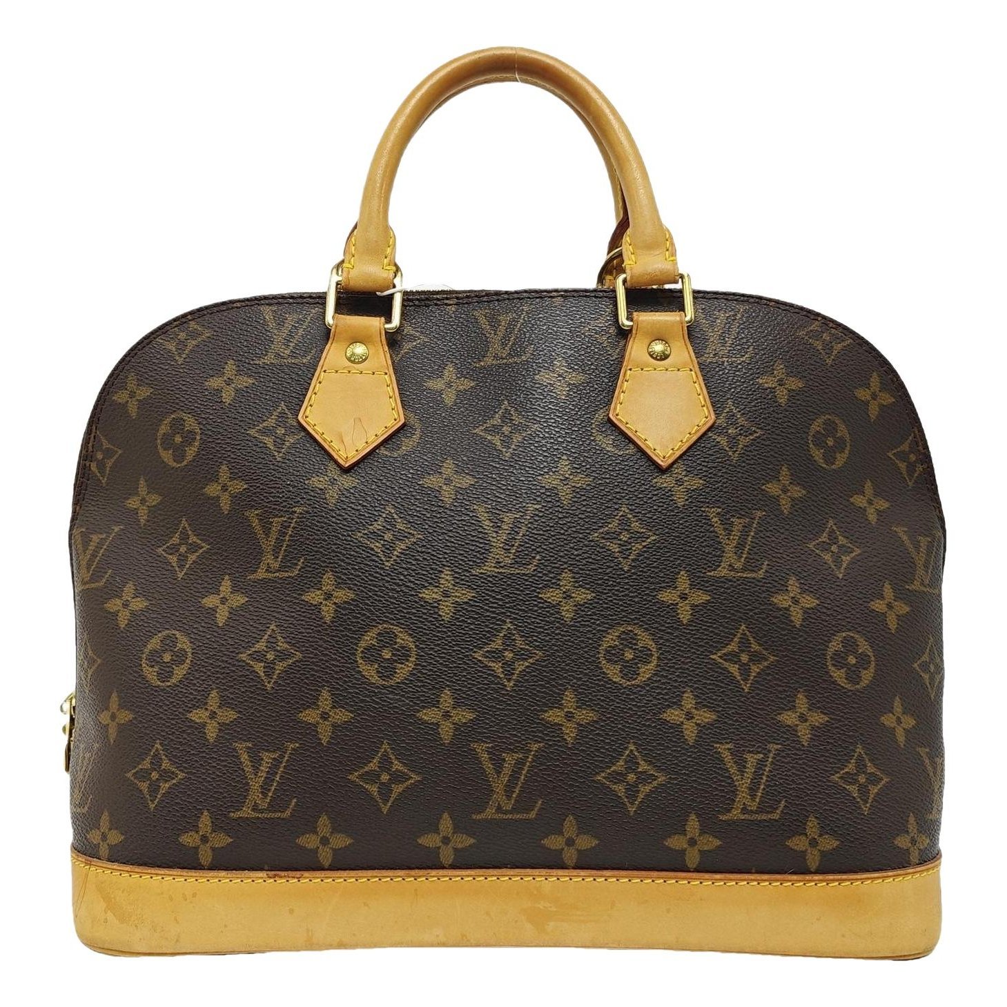 Alma leather handbag