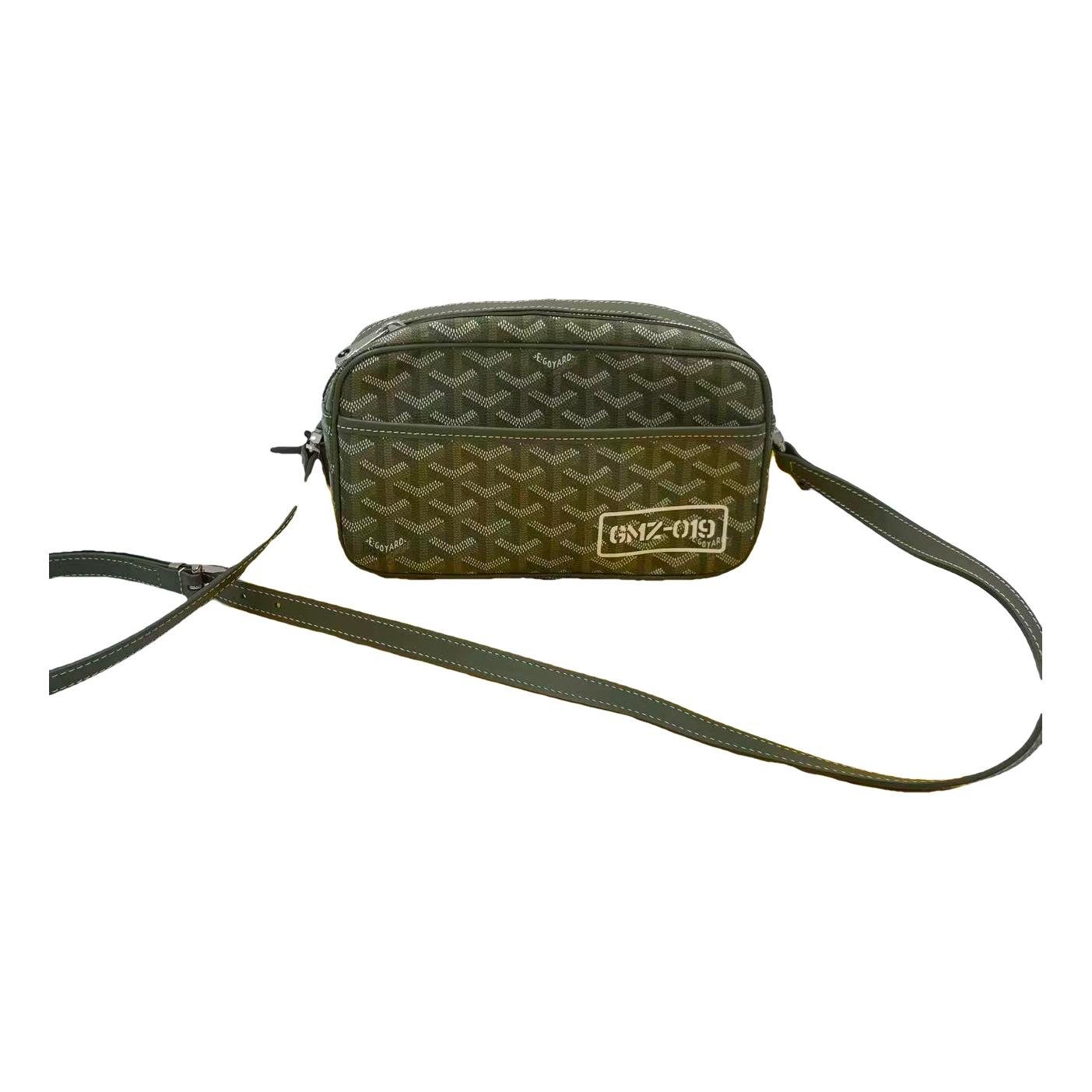 Goyard Cap vert cloth handbag
