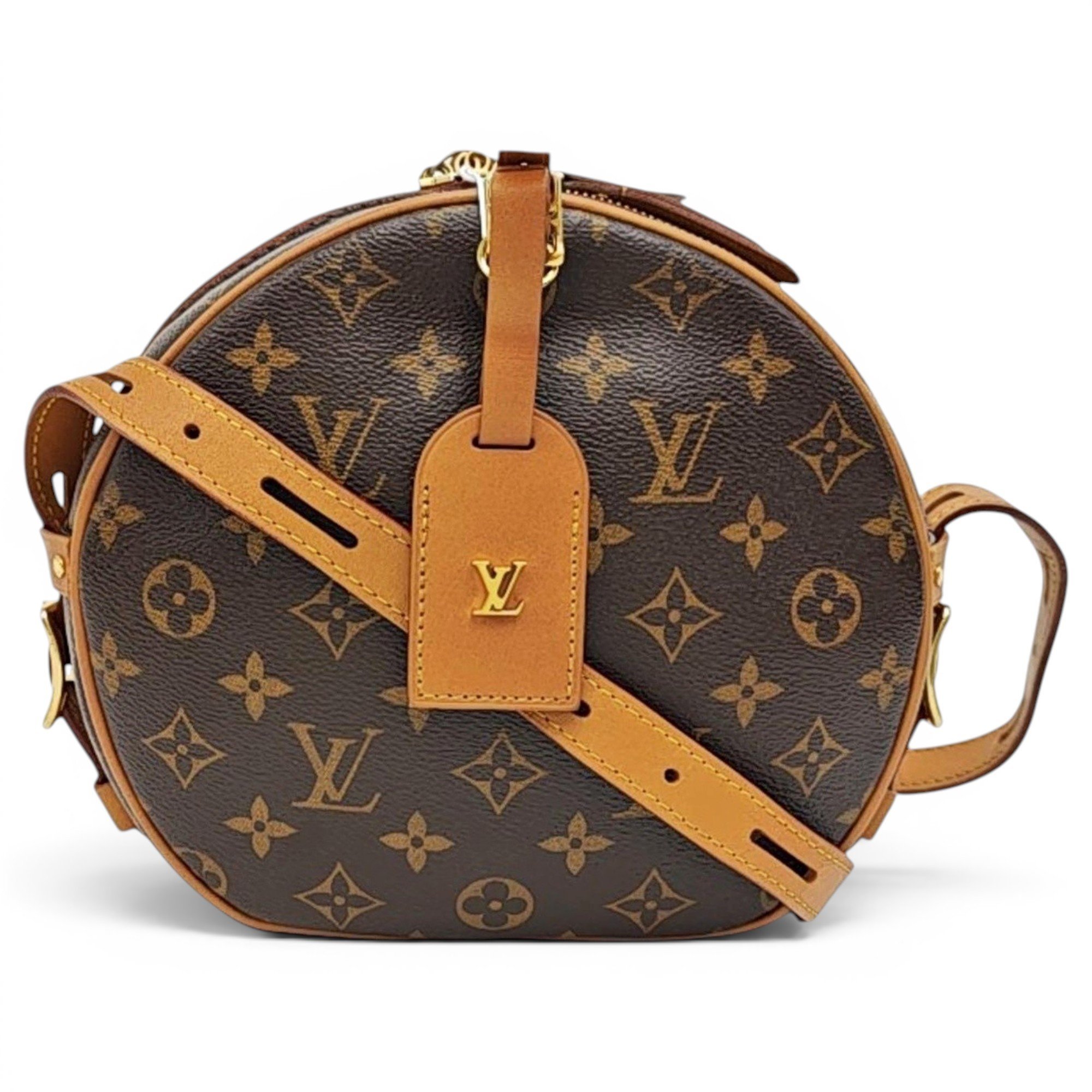 Micro boite chapeau leather handbag