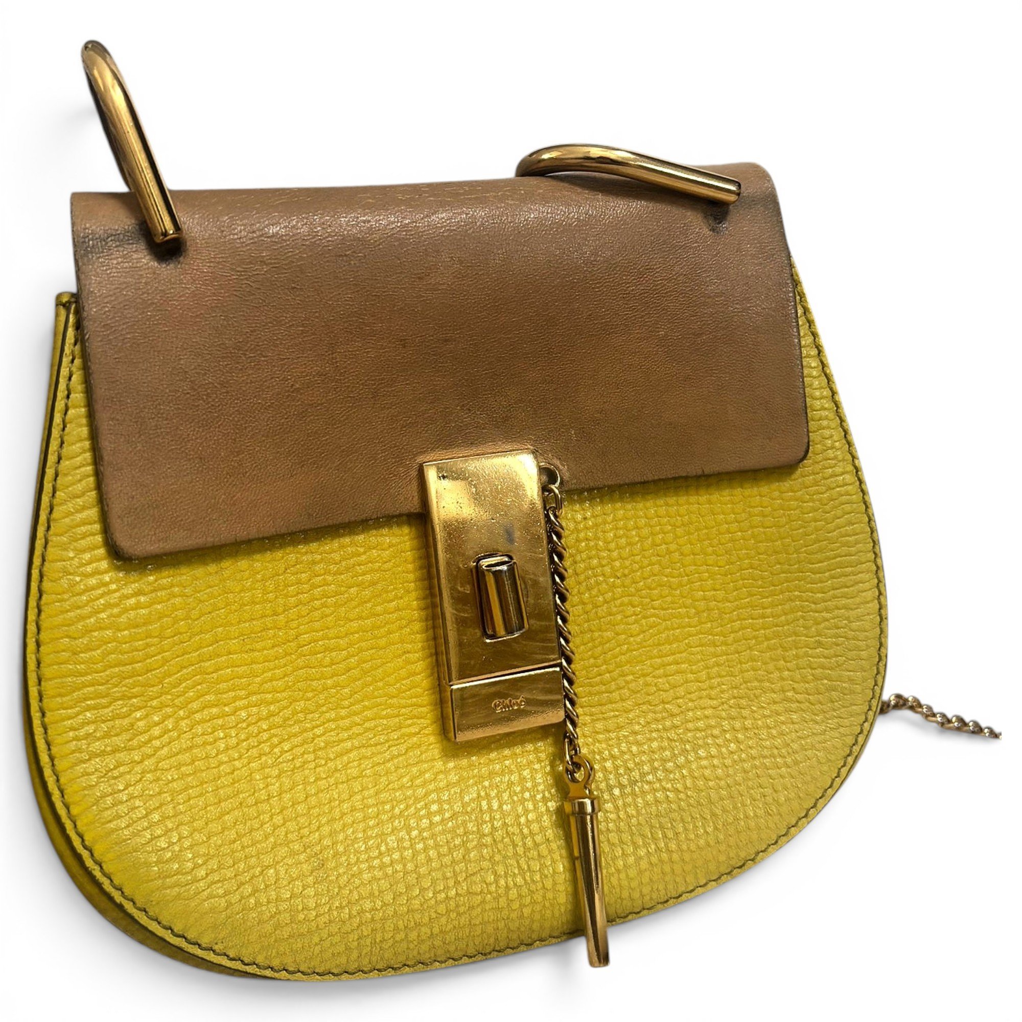 Drew leather crossbody bag