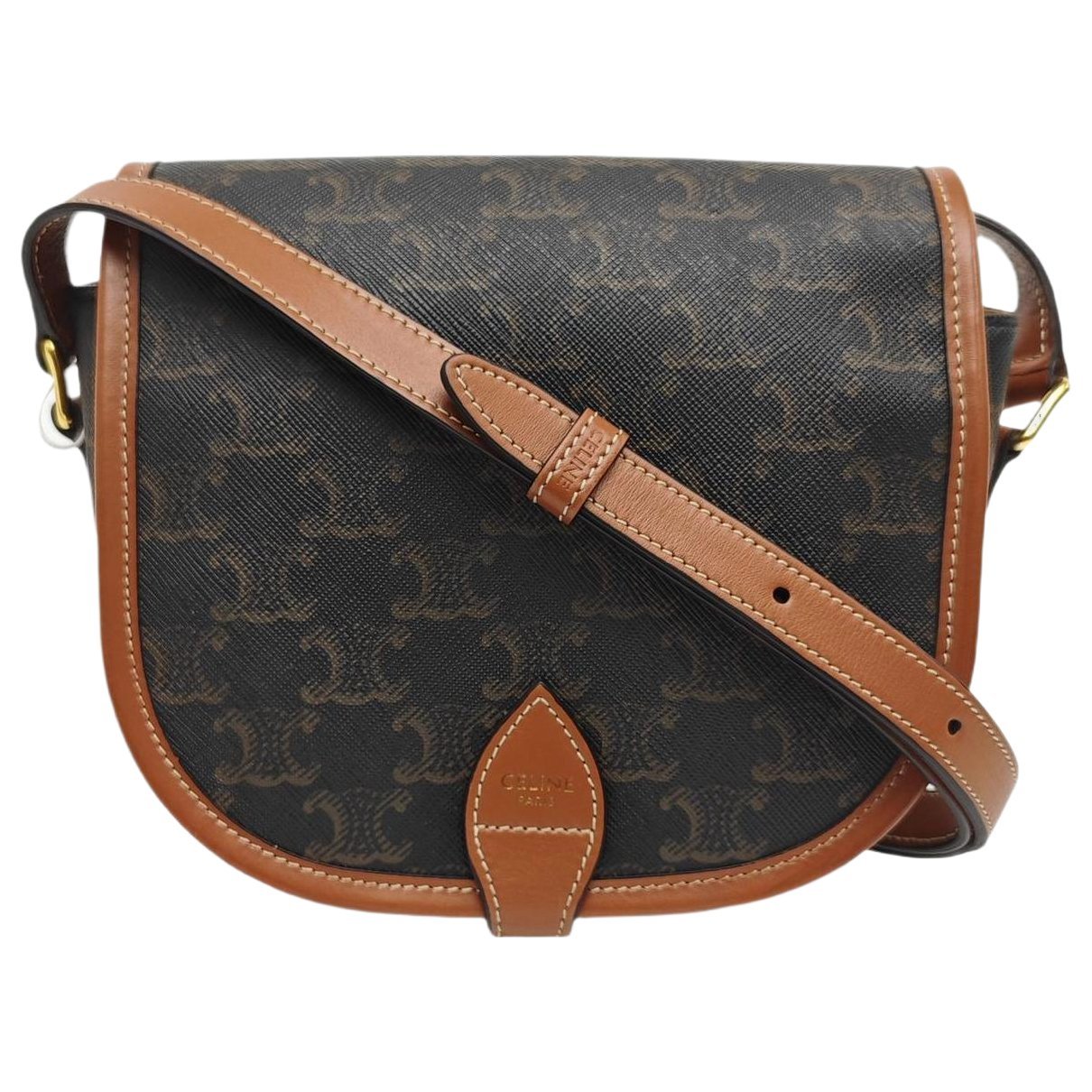 Folco leather crossbody bag