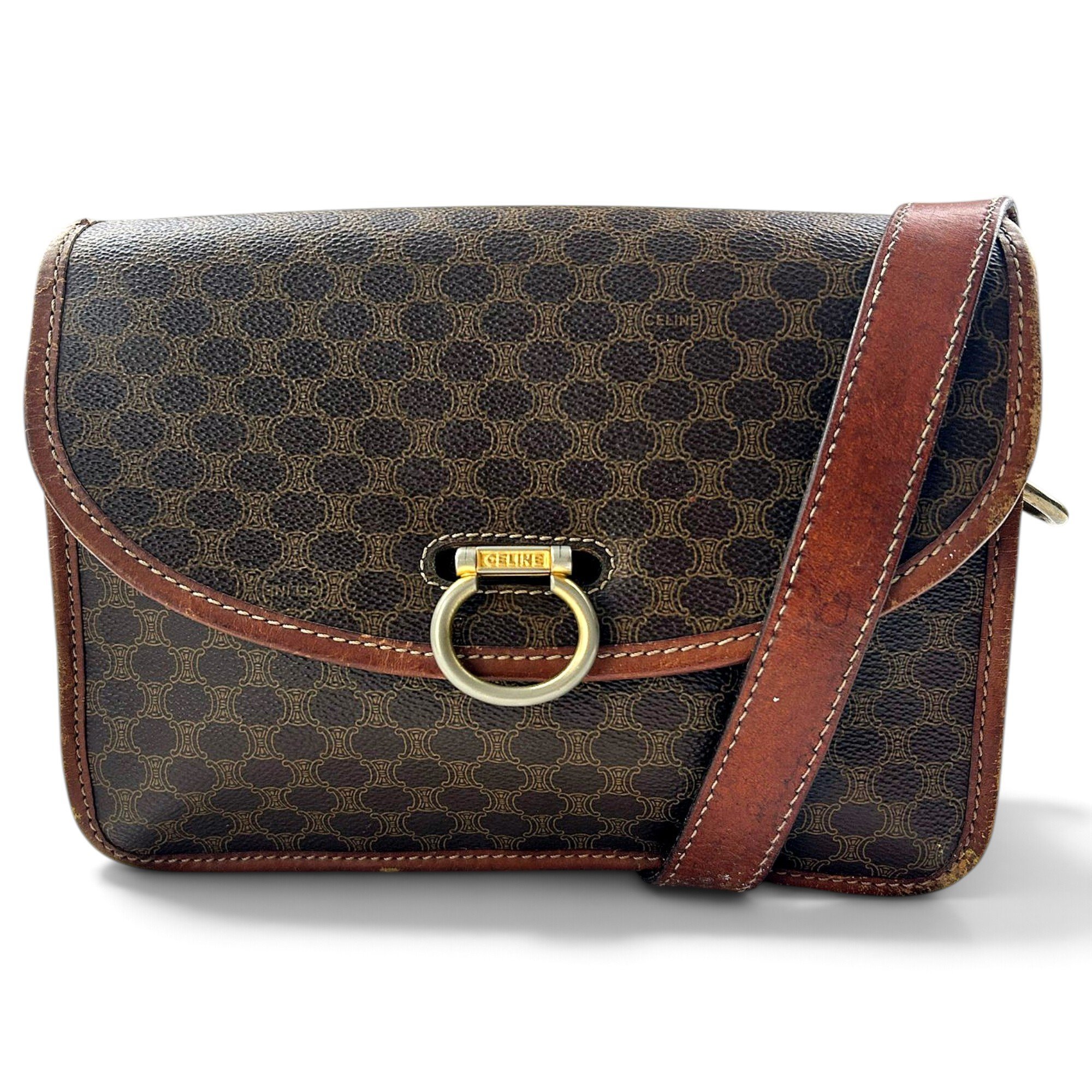Folco leather handbag