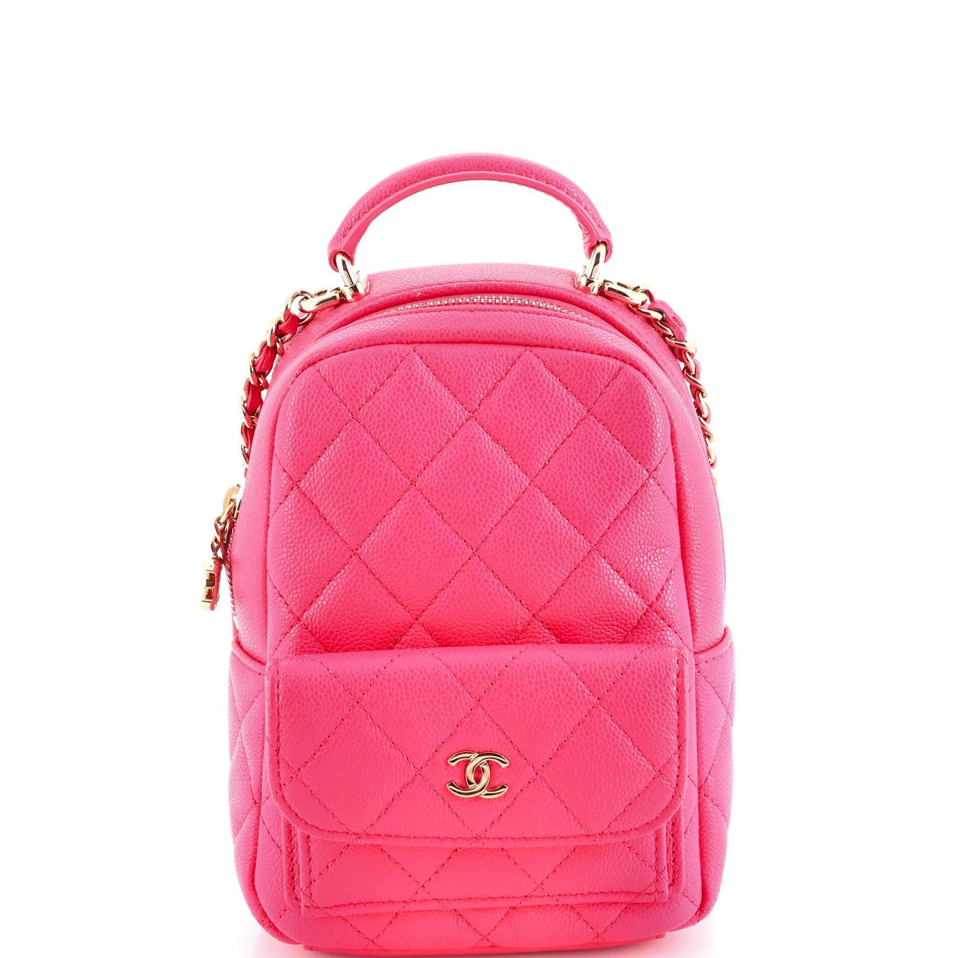 Leather backpack