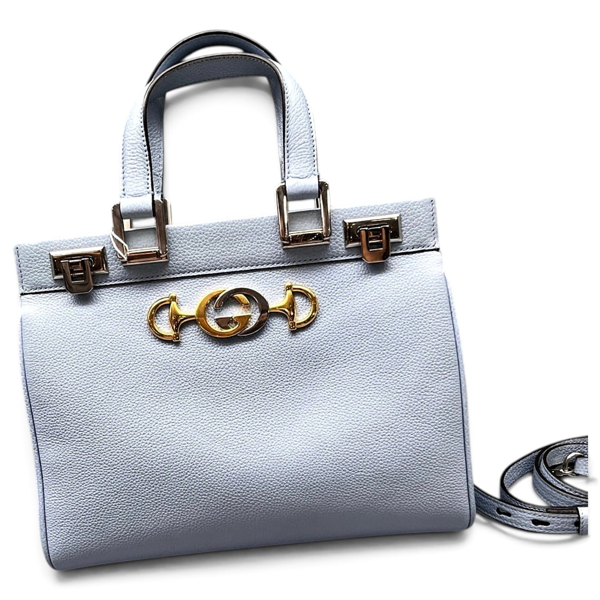 Zumi leather handbag