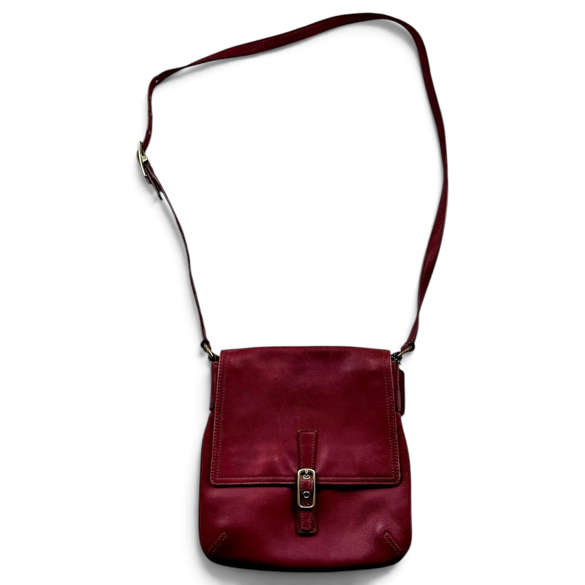 Leather crossbody bag