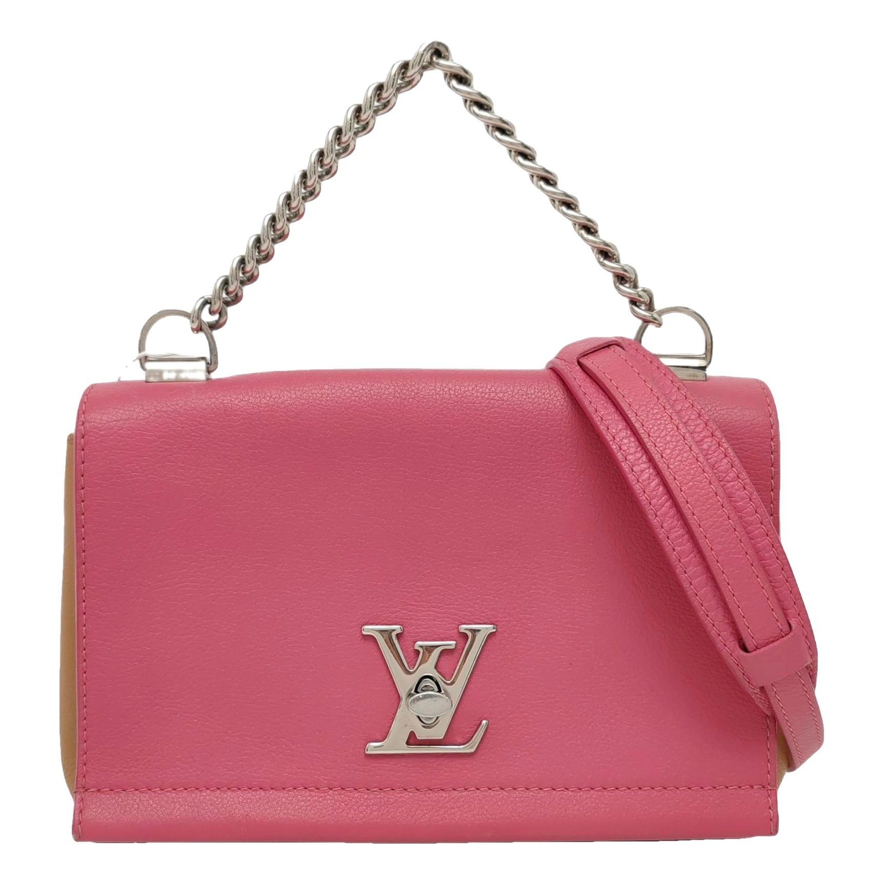 Lockme leather handbag