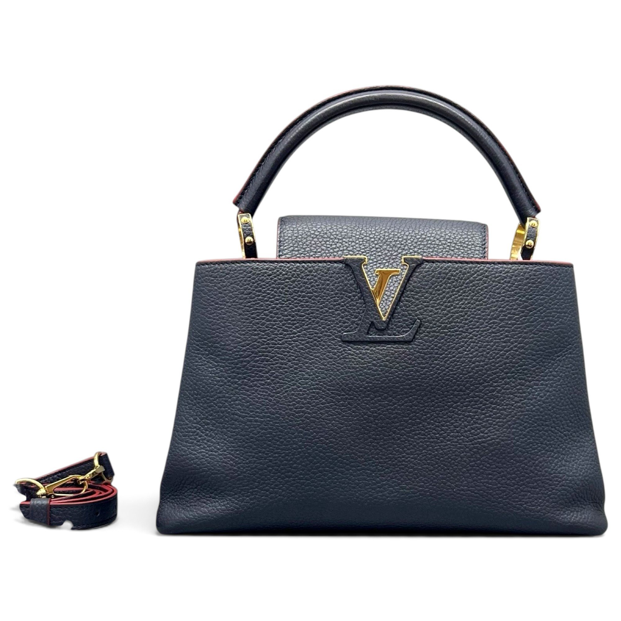 Capucines leather handbag