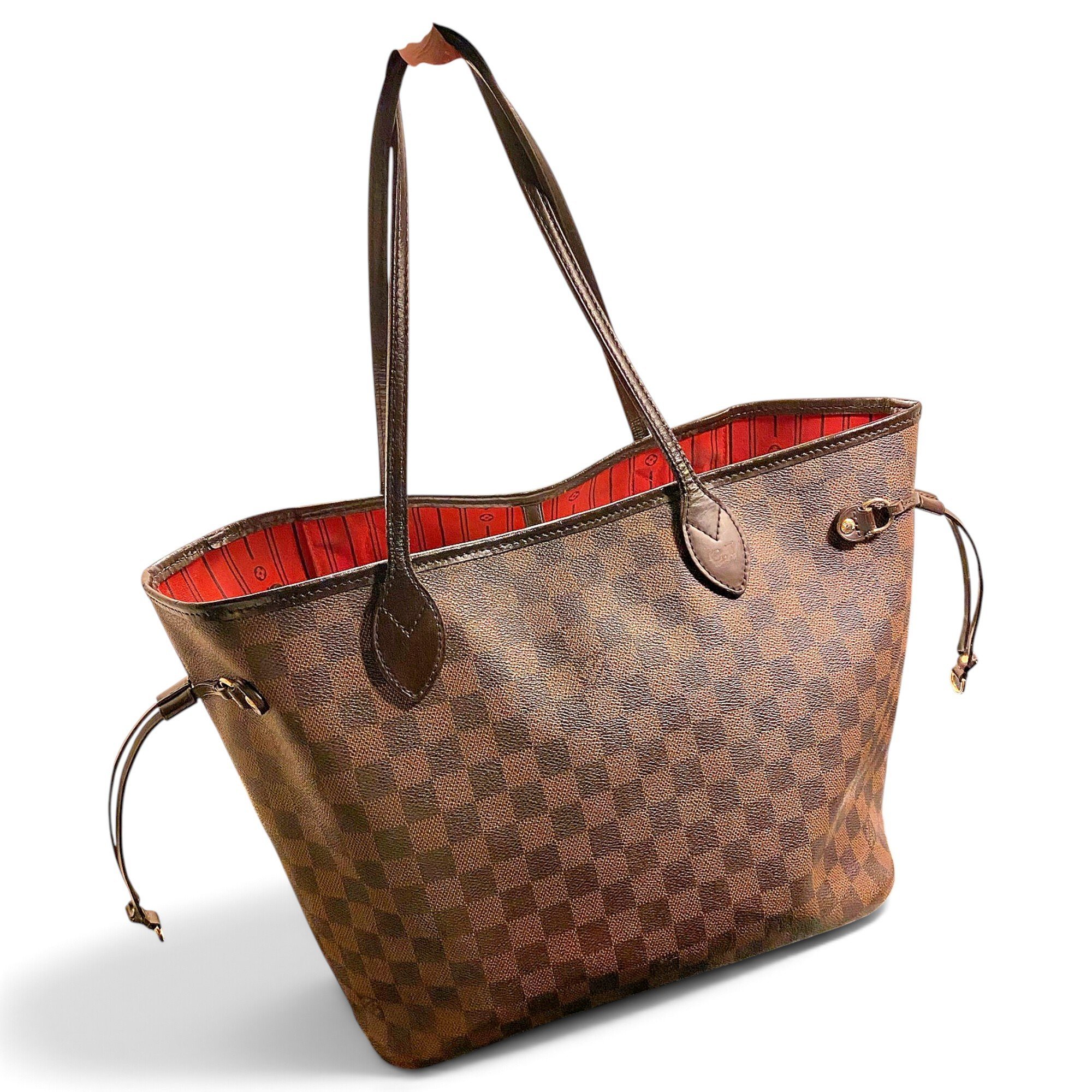 Neverfull leather tote