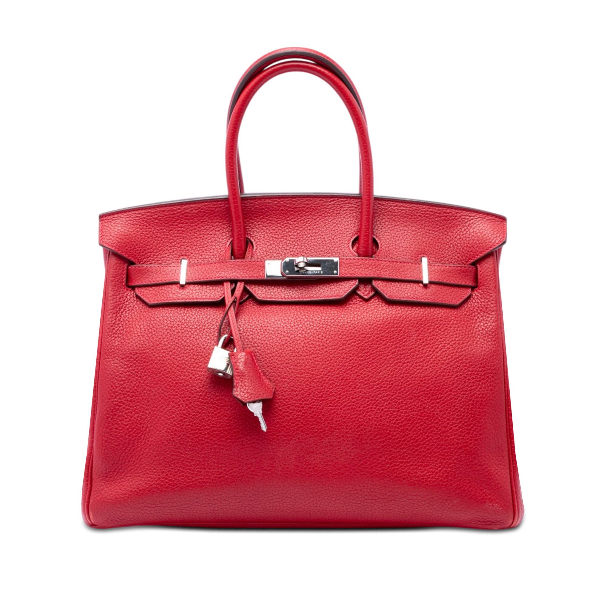 Birkin 35 leather handbag