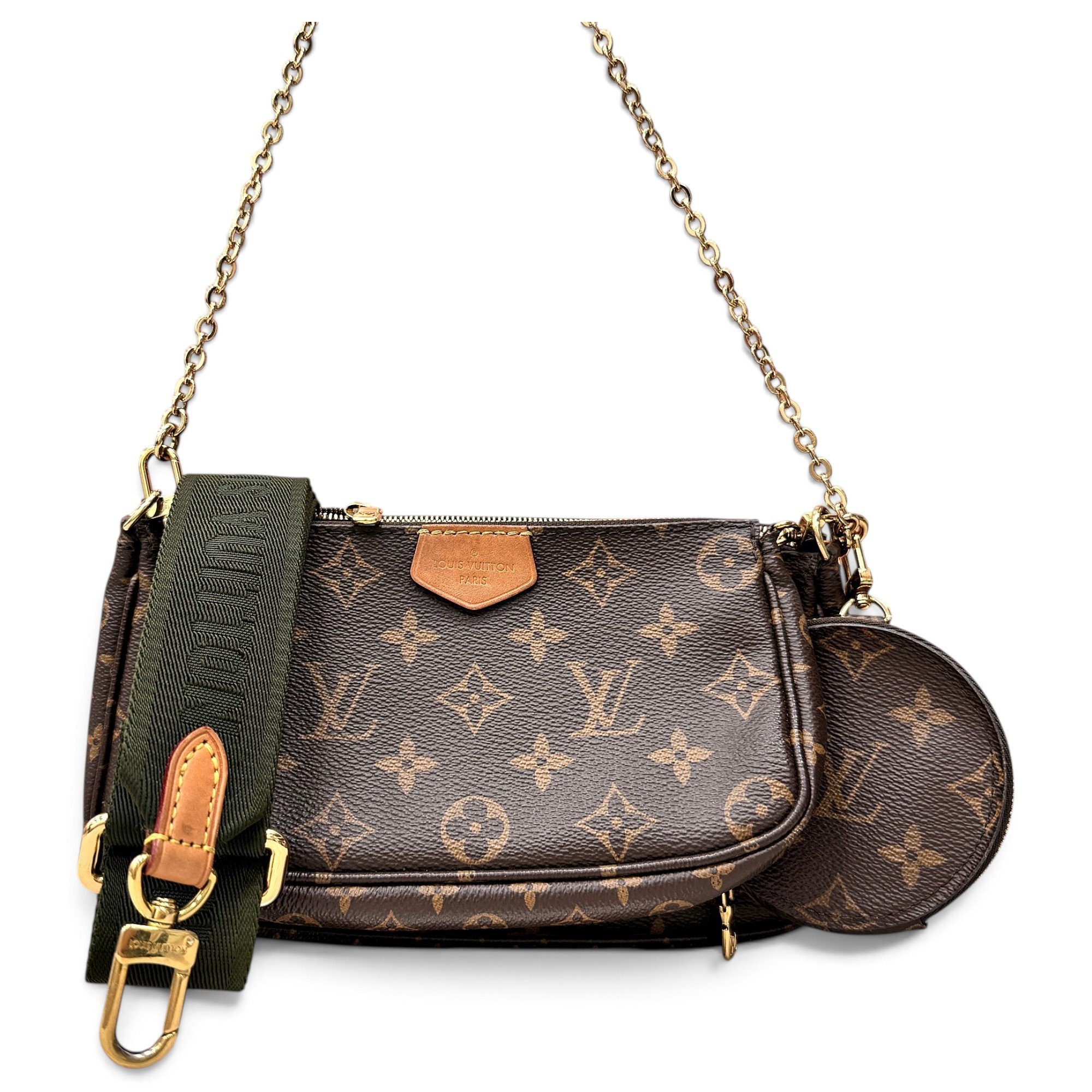 Multi Pochette Accessoires leather handbag