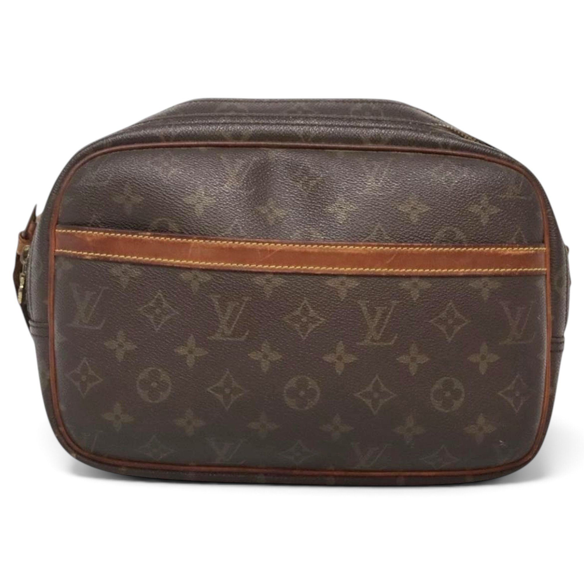 Reporter leather handbag