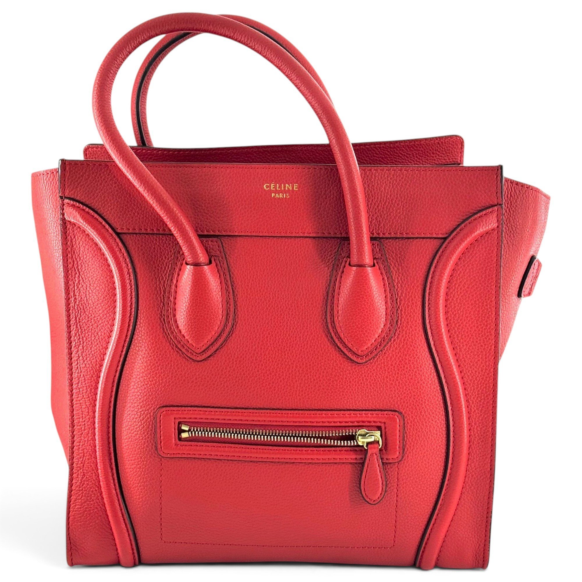 Luggage leather handbag