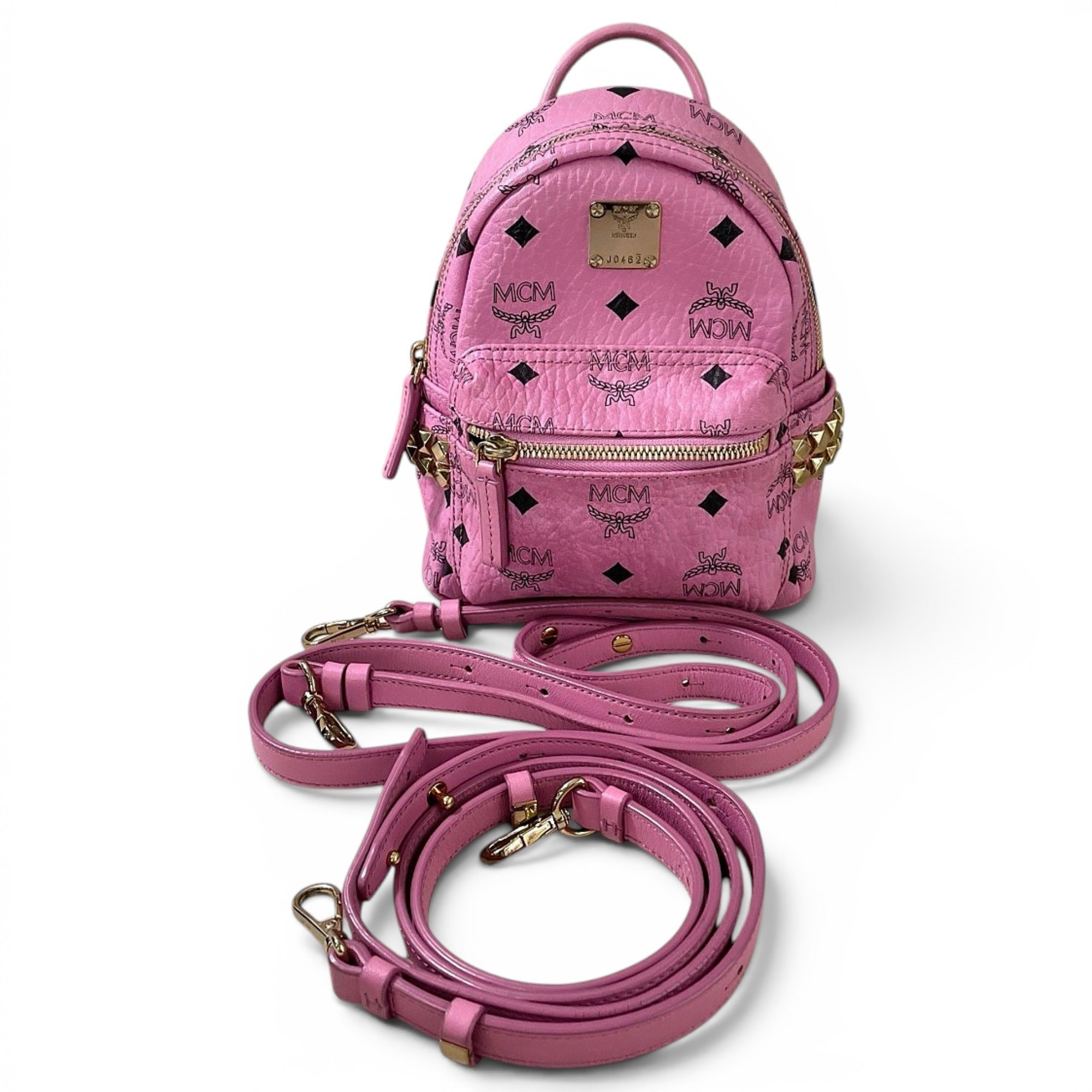 Stark leather backpack