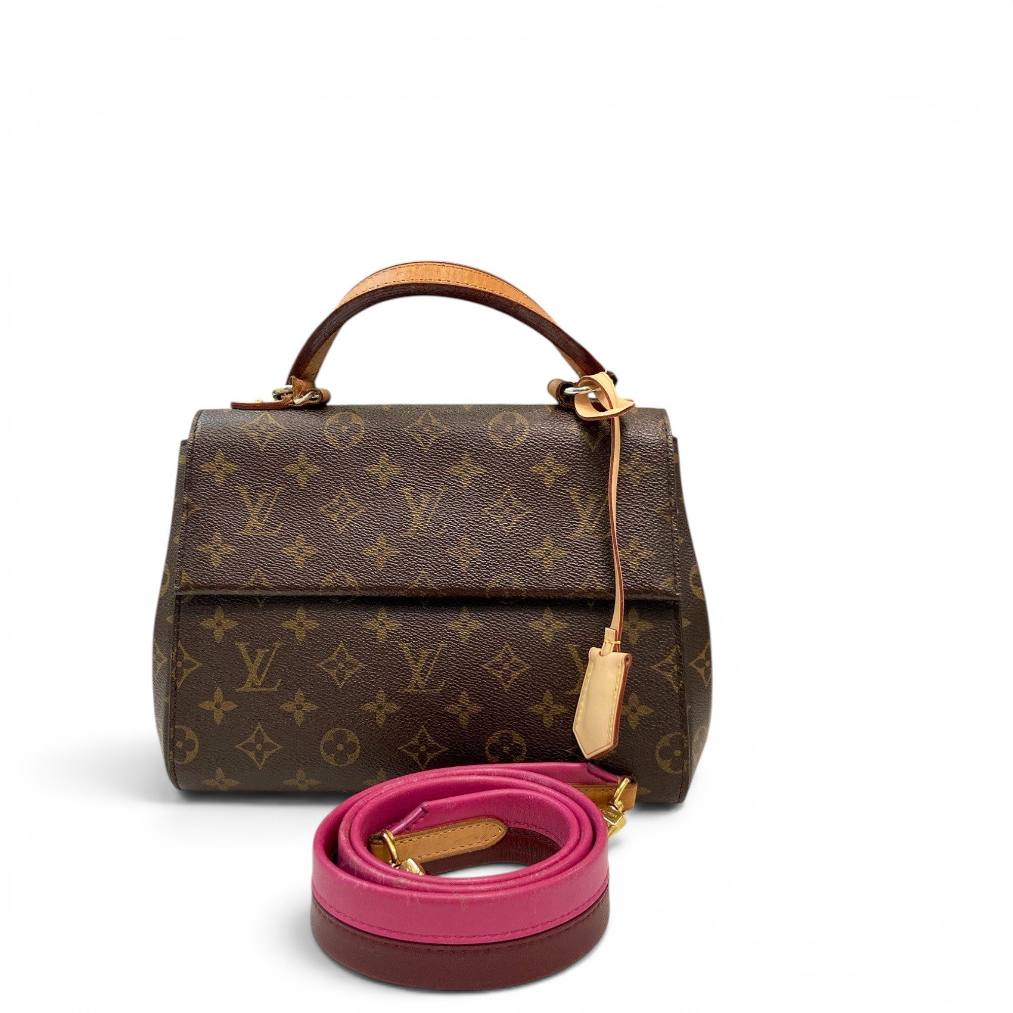 Cluny leather handbag
