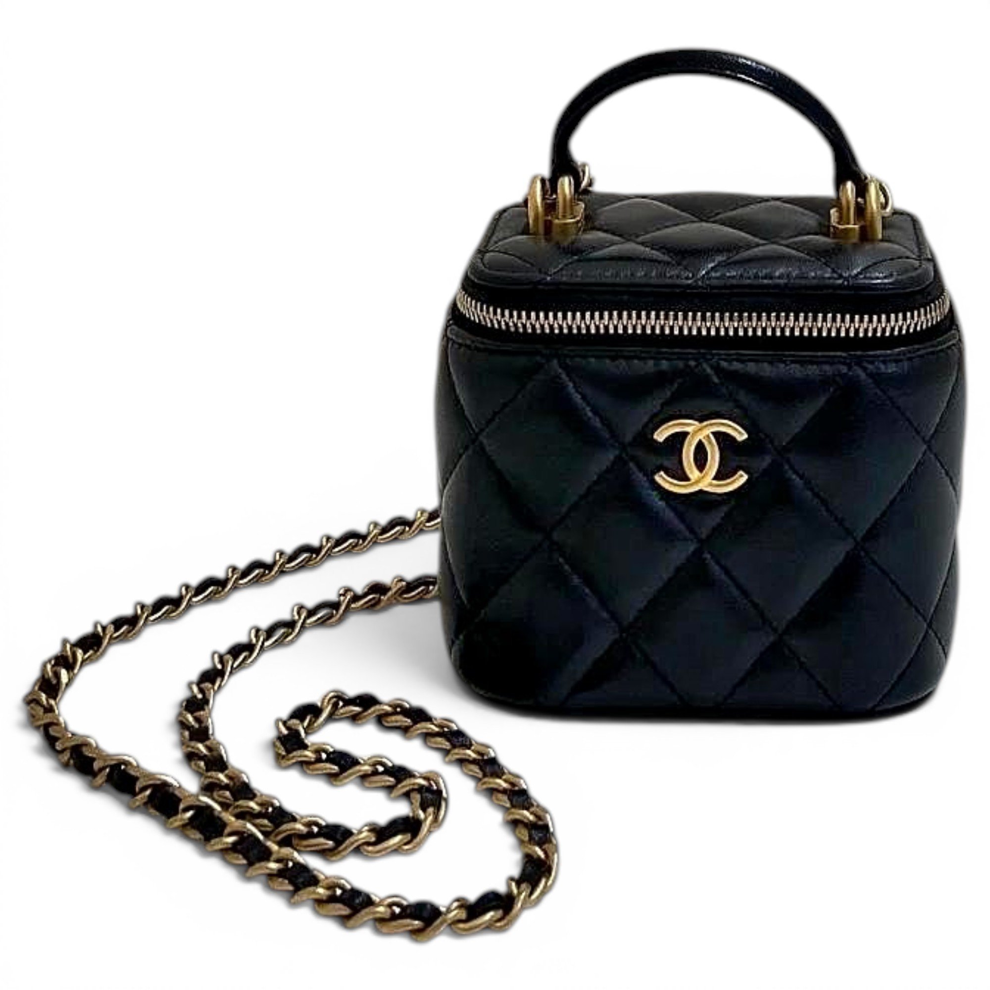 Leather mini bag