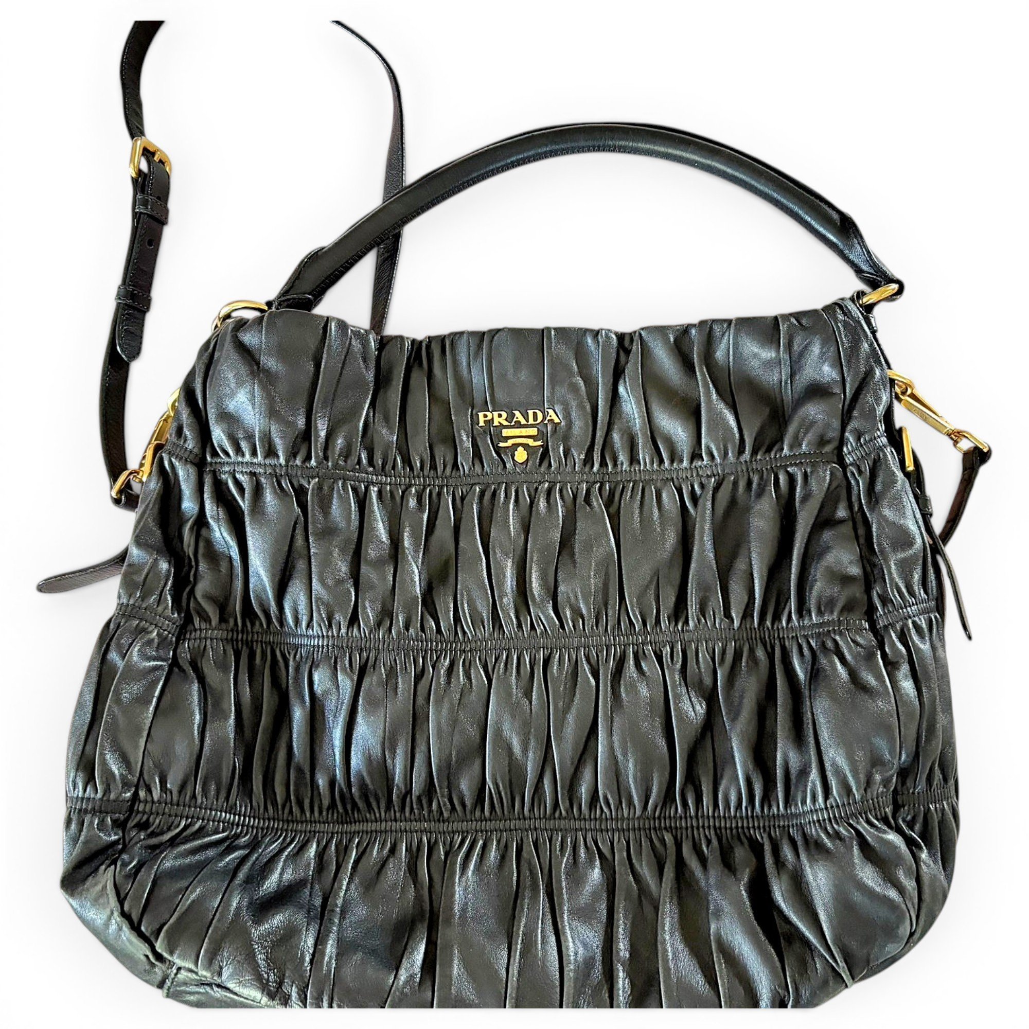 Leather tote