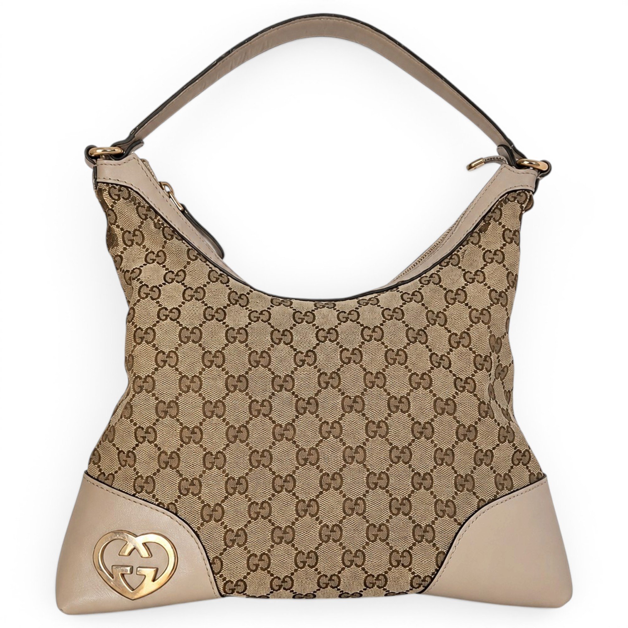 Hobo leather handbag