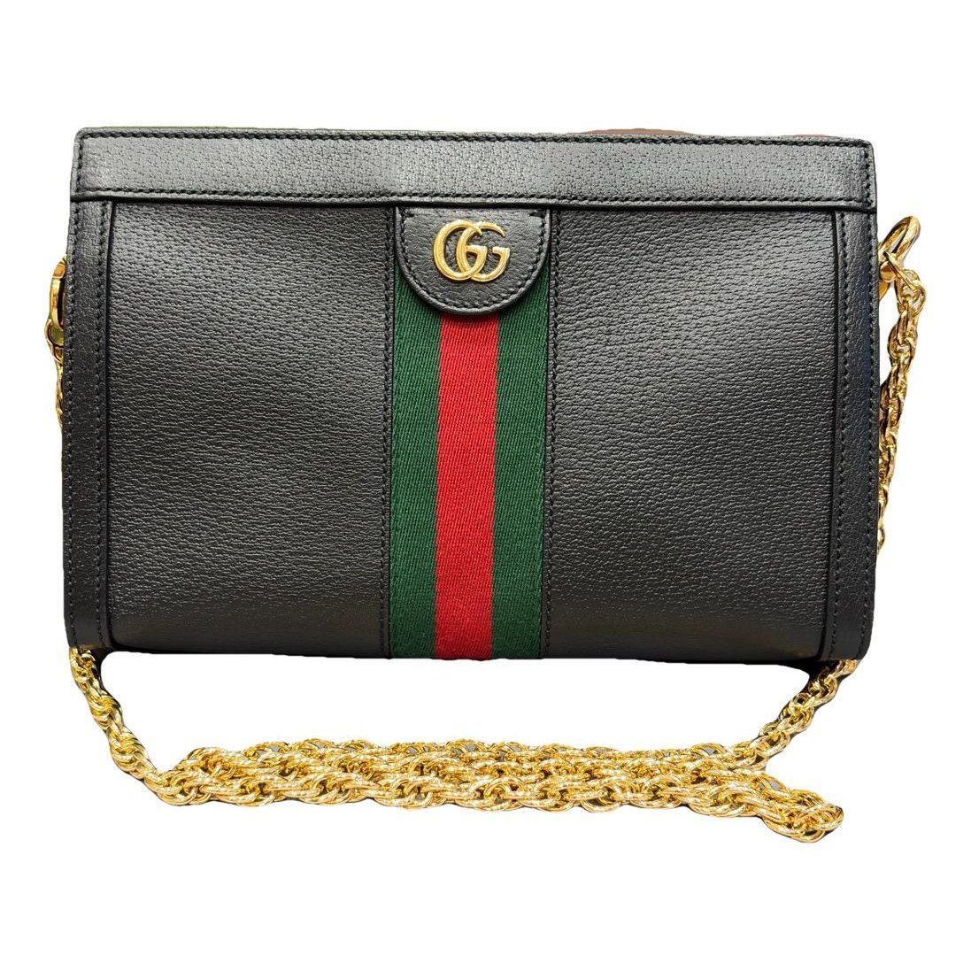 Ophidia Chain leather handbag