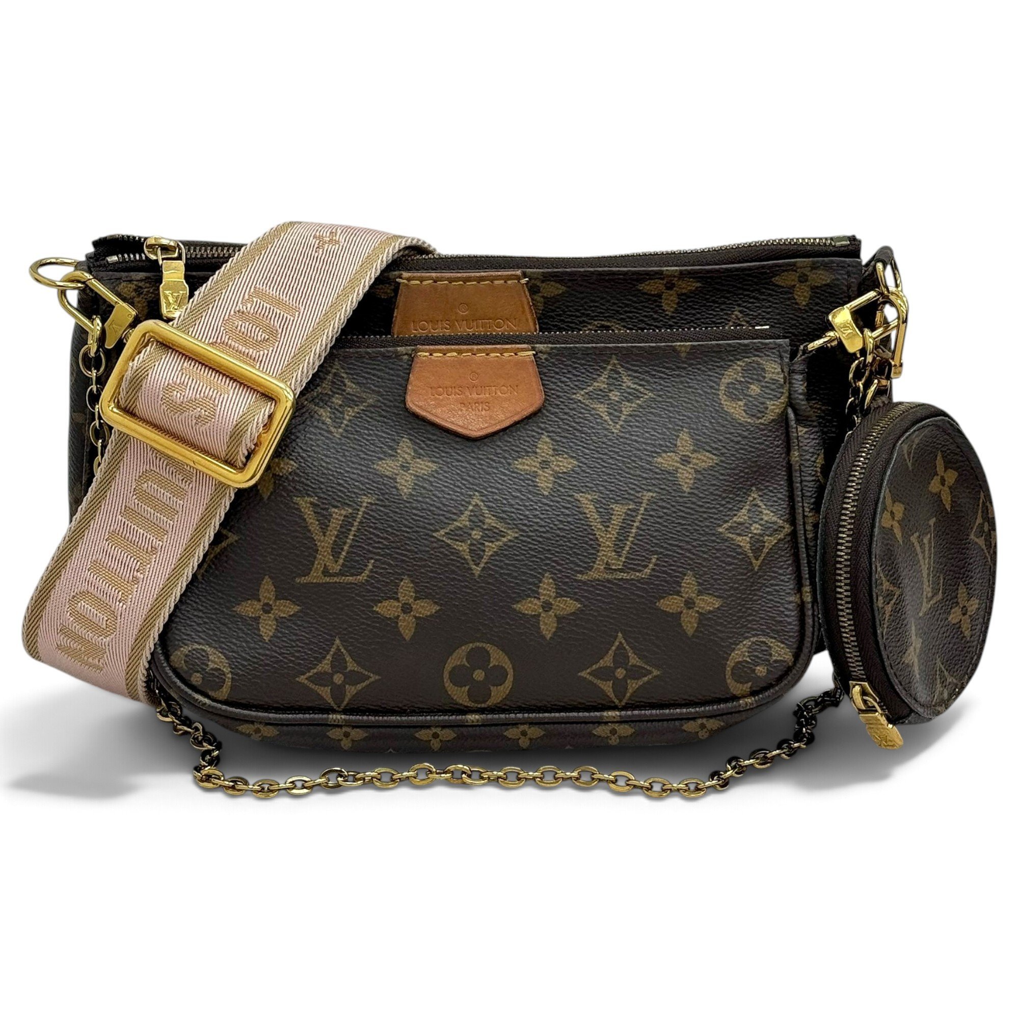 Multi Pochette Accessoires leather handbag